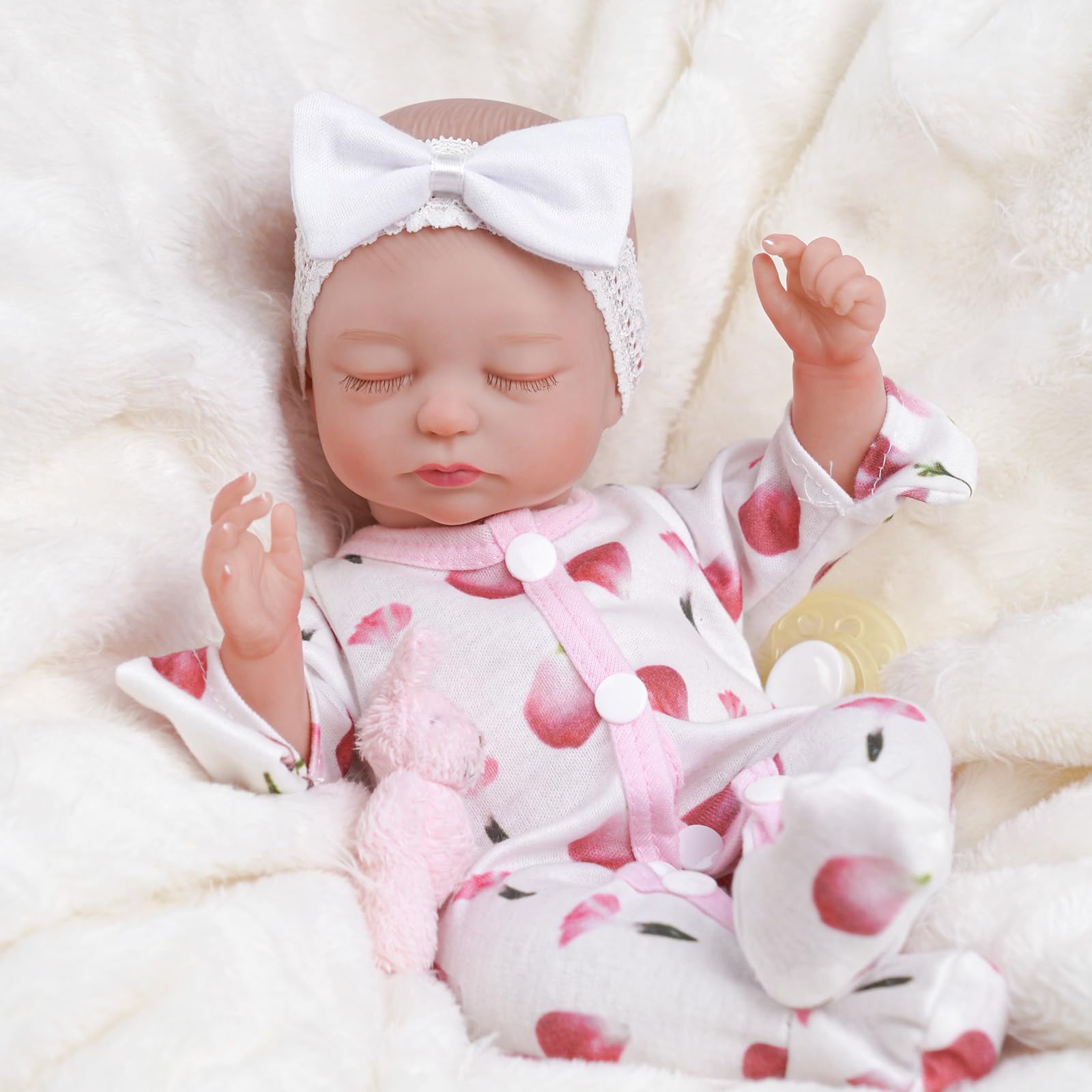 Foto 2 pulgar | Muñeca Reborn Babeside Beta De 30,48 Cm Con Cuerpo Suave Para Niña De 3 Años O Más - Venta Internacional.