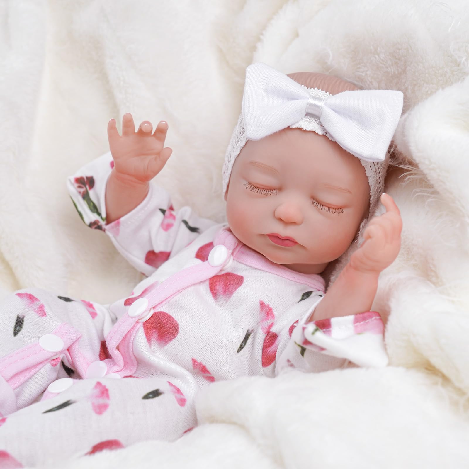 Foto 3 pulgar | Muñeca Reborn Babeside Beta De 30,48 Cm Con Cuerpo Suave Para Niña De 3 Años O Más - Venta Internacional.