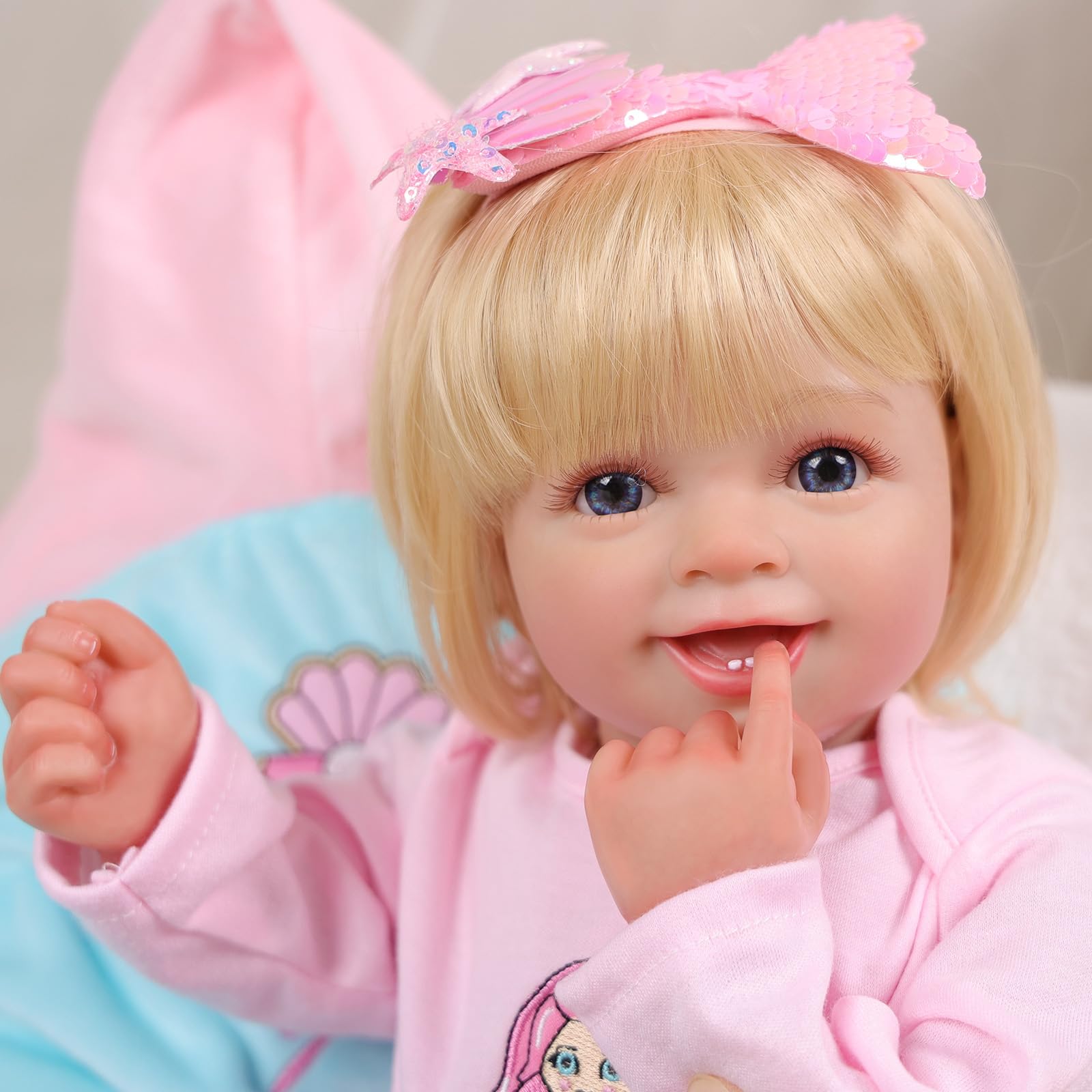 Foto 1 | Muñeca Reborn Babeside Relike Girl De 50 Cm Con Kit De Alimentación - Venta Internacional.