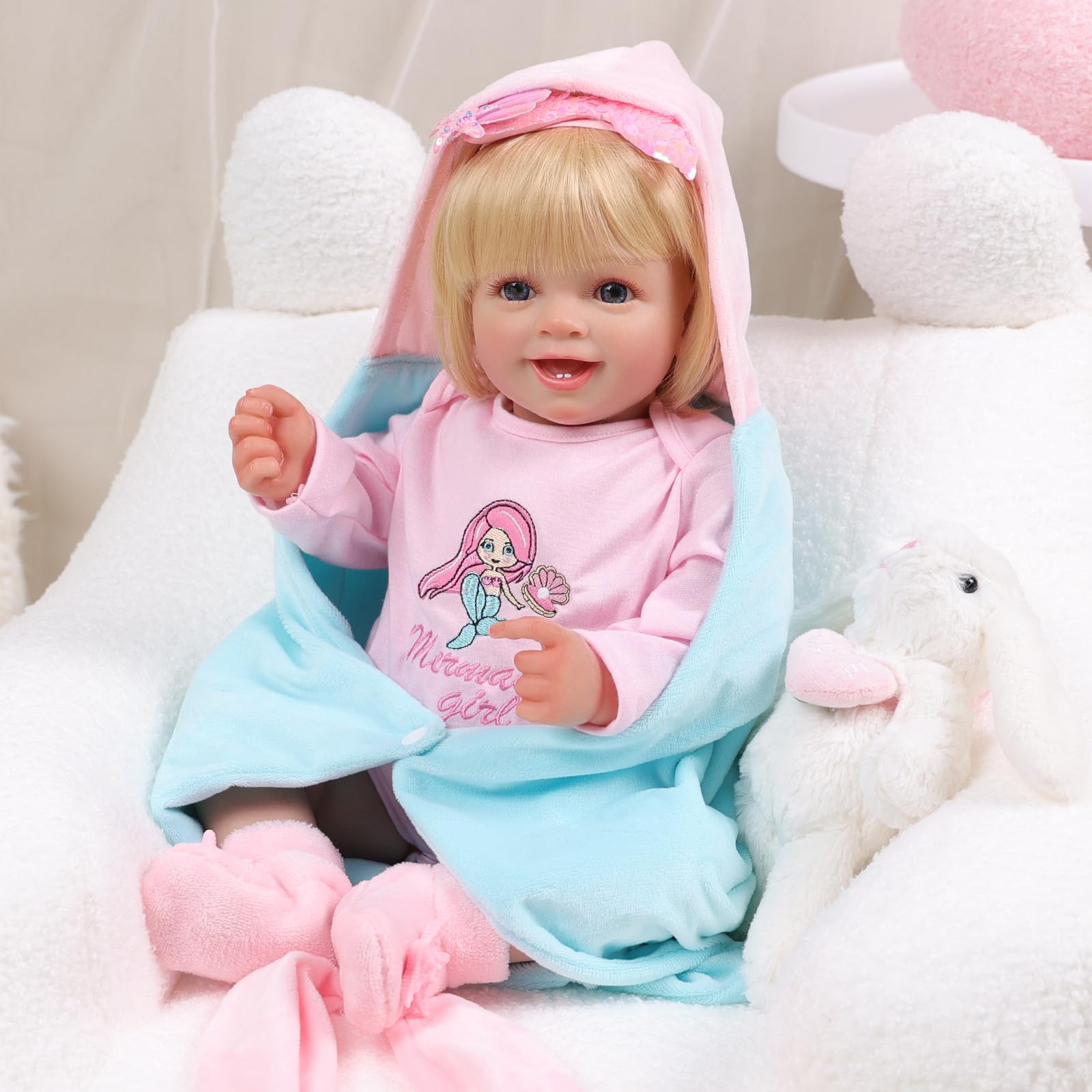 Foto 3 pulgar | Muñeca Reborn Babeside Relike Girl De 50 Cm Con Kit De Alimentación - Venta Internacional.