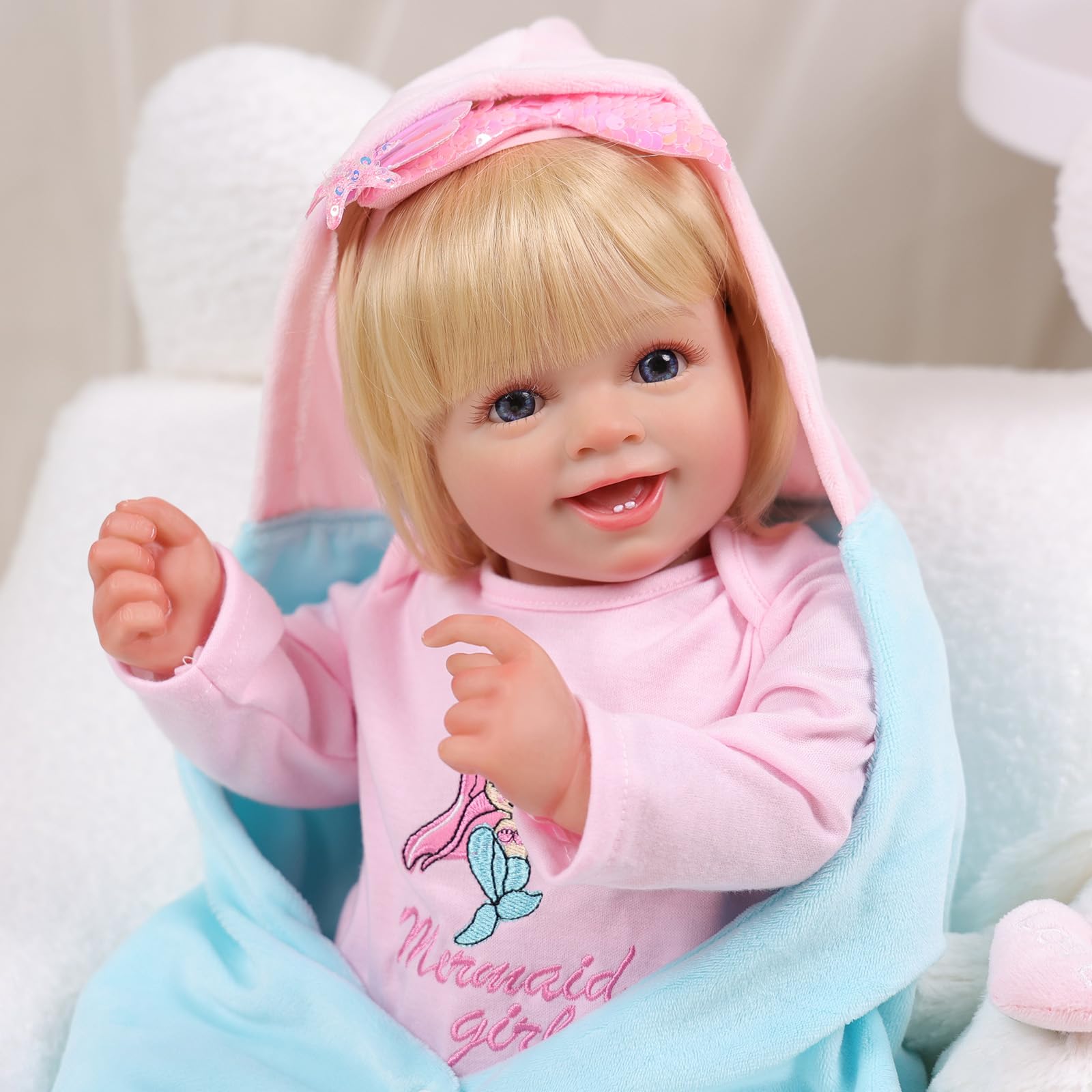 Foto 4 pulgar | Muñeca Reborn Babeside Relike Girl De 50 Cm Con Kit De Alimentación - Venta Internacional.