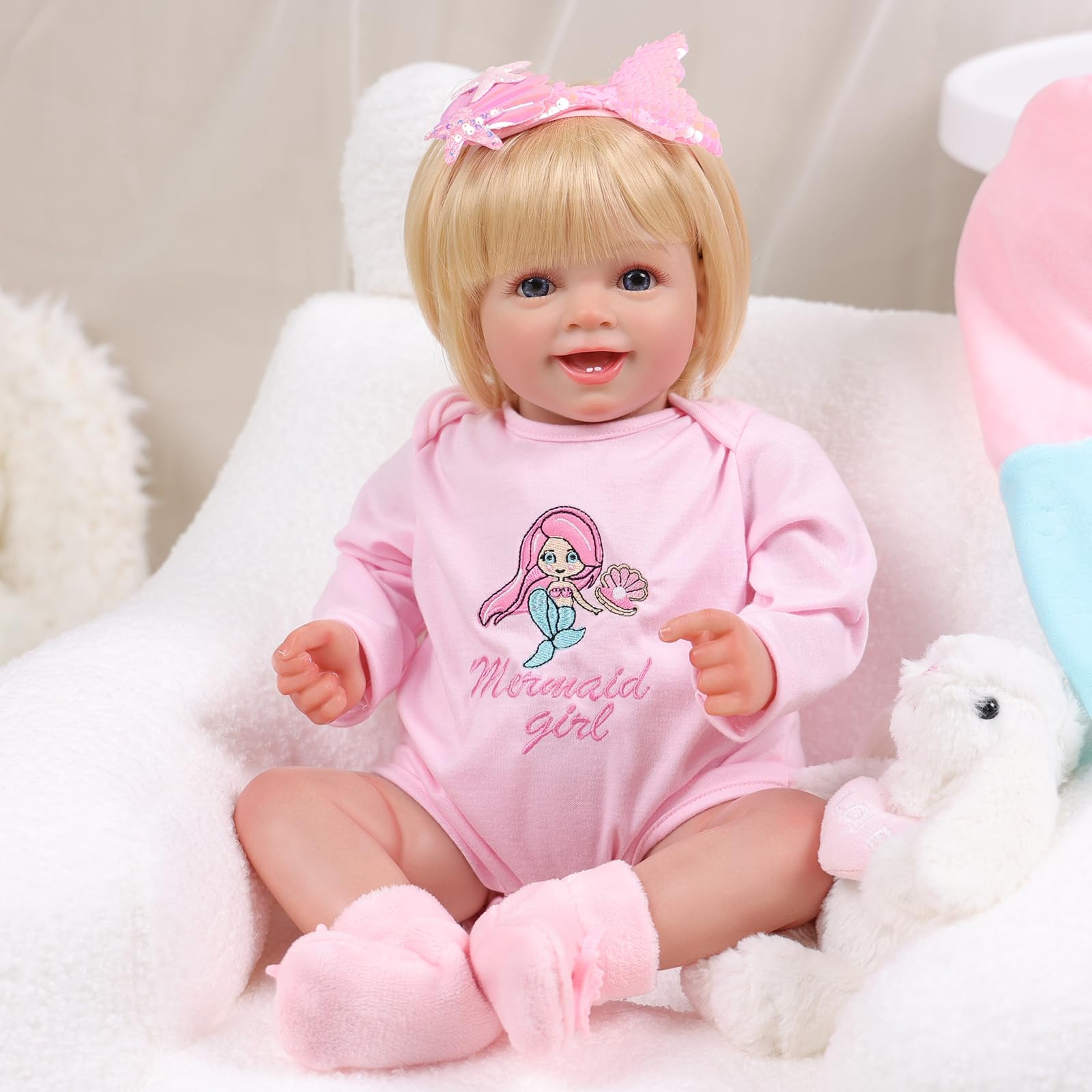 Foto 5 pulgar | Muñeca Reborn Babeside Relike Girl De 50 Cm Con Kit De Alimentación - Venta Internacional.