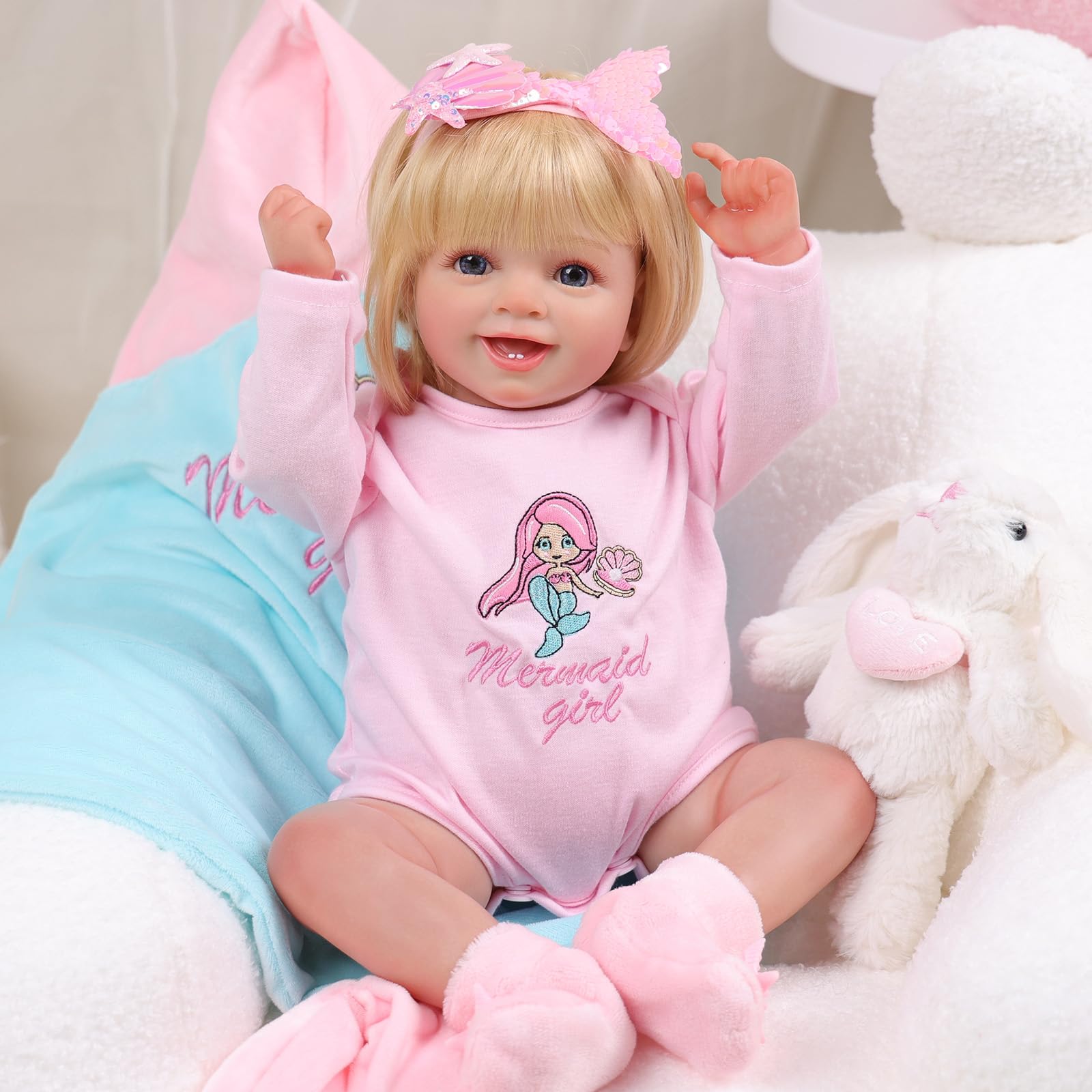 Foto 6 pulgar | Muñeca Reborn Babeside Relike Girl De 50 Cm Con Kit De Alimentación - Venta Internacional.