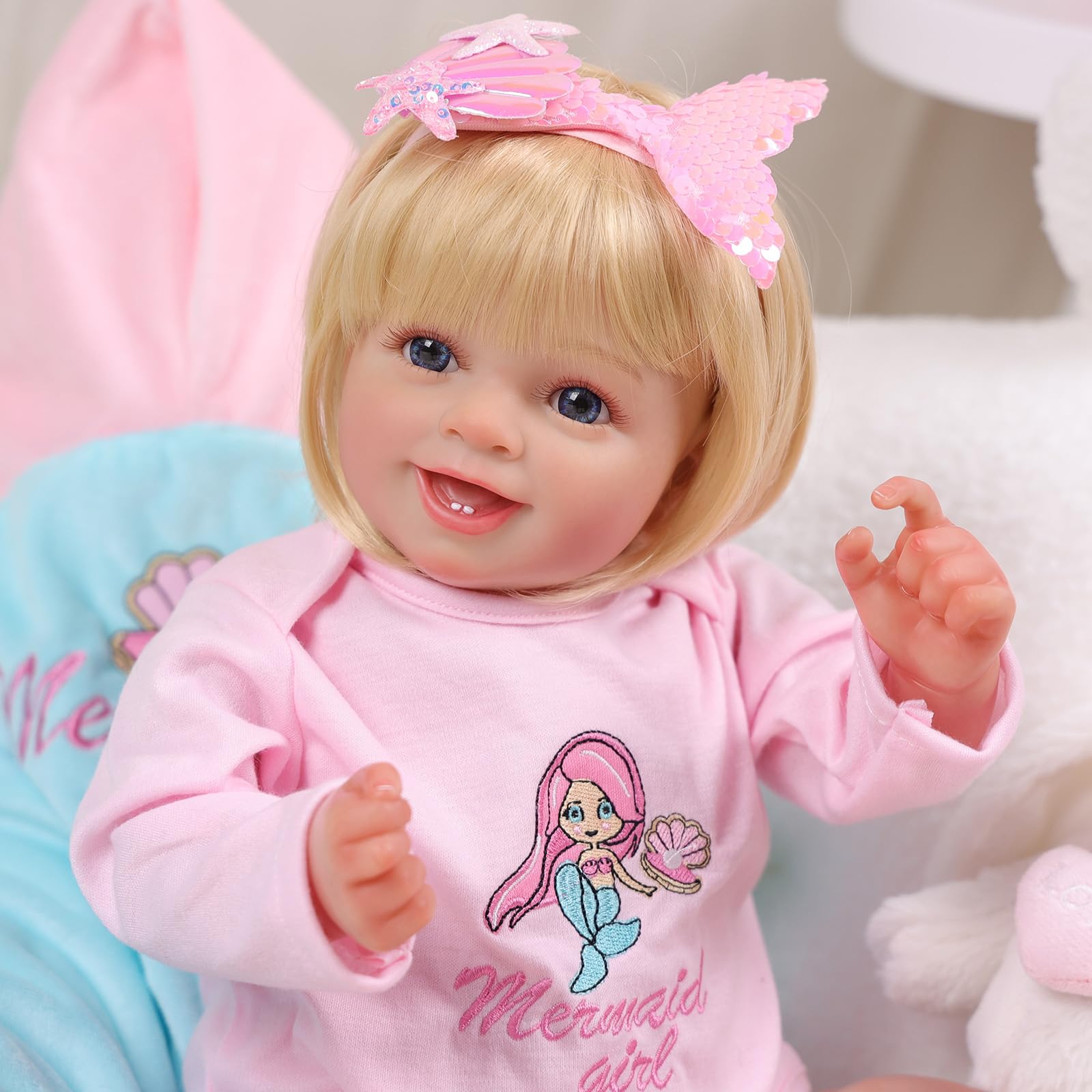 Foto 7 pulgar | Muñeca Reborn Babeside Relike Girl De 50 Cm Con Kit De Alimentación - Venta Internacional.