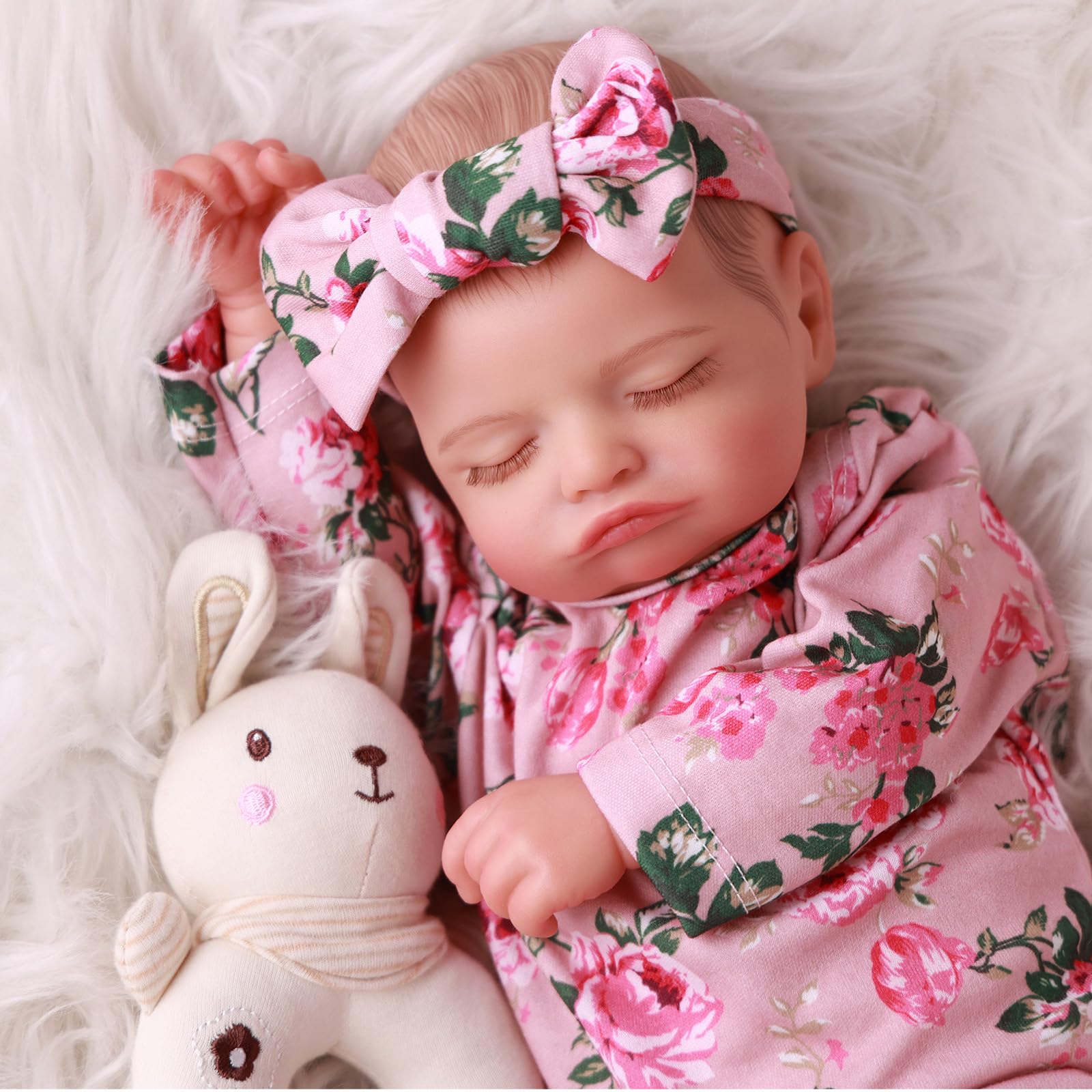 Foto 3 pulgar | Muñeca Reborn Babeside Para Dormir, 50 Cm, Cuerpo Suave Y Realista - Venta Internacional.