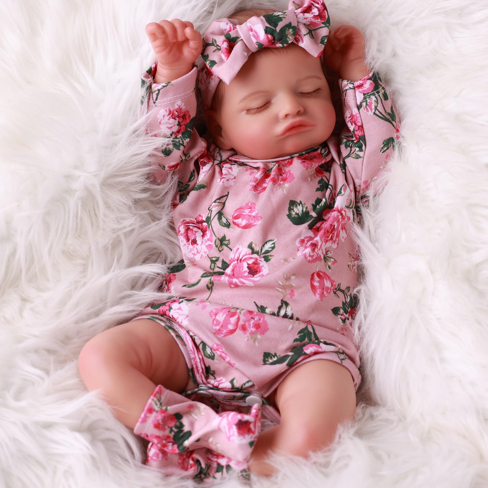 Foto 4 pulgar | Muñeca Reborn Babeside Para Dormir, 50 Cm, Cuerpo Suave Y Realista - Venta Internacional.