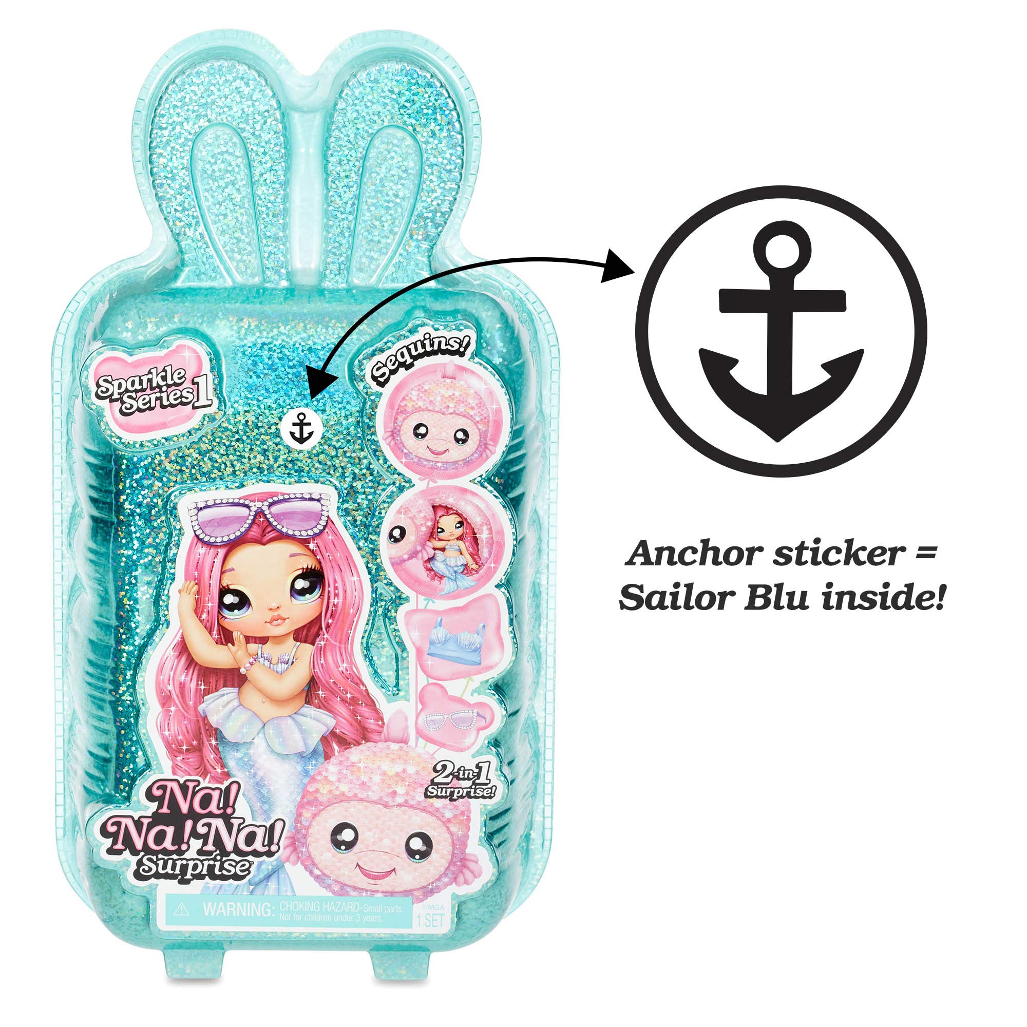 Foto 6 pulgar | Muñeca De Moda Na! ¡no! ¡no! Surprise Sailor Blu Con Bolso Brillante - Venta Internacional.