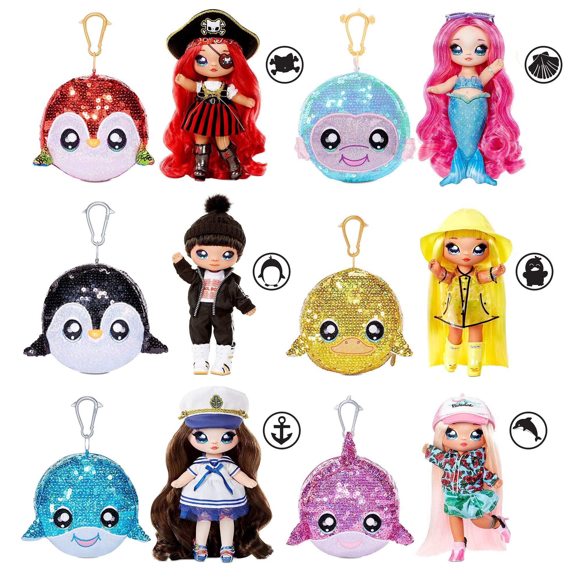 Foto 7 pulgar | Muñeca De Moda Na! ¡no! ¡no! Surprise Sailor Blu Con Bolso Brillante - Venta Internacional.