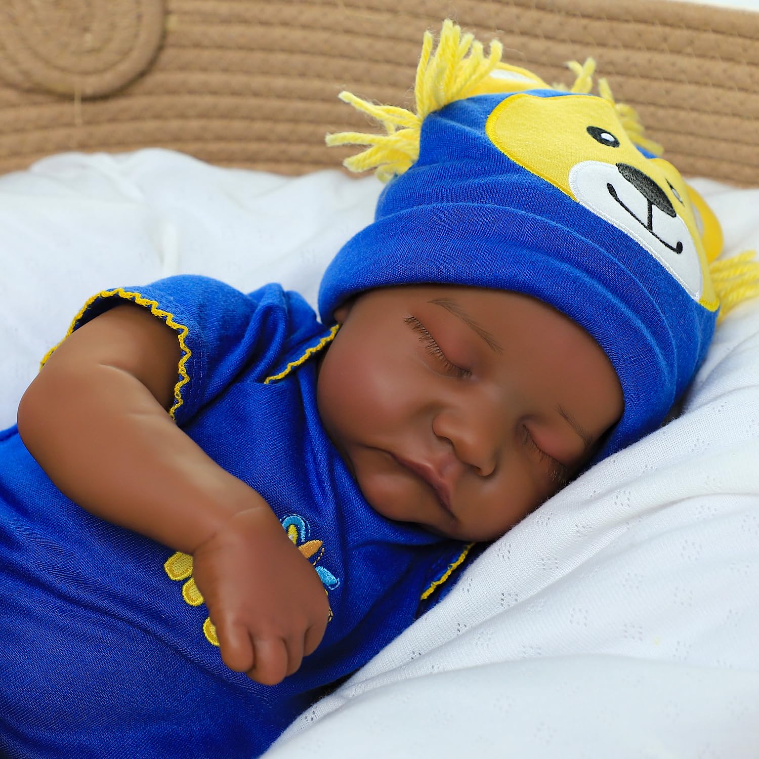 Foto 4 pulgar | Muñeca Reborn Charex, Realista, Negra, 18 Pulgadas, Africana - Venta Internacional.