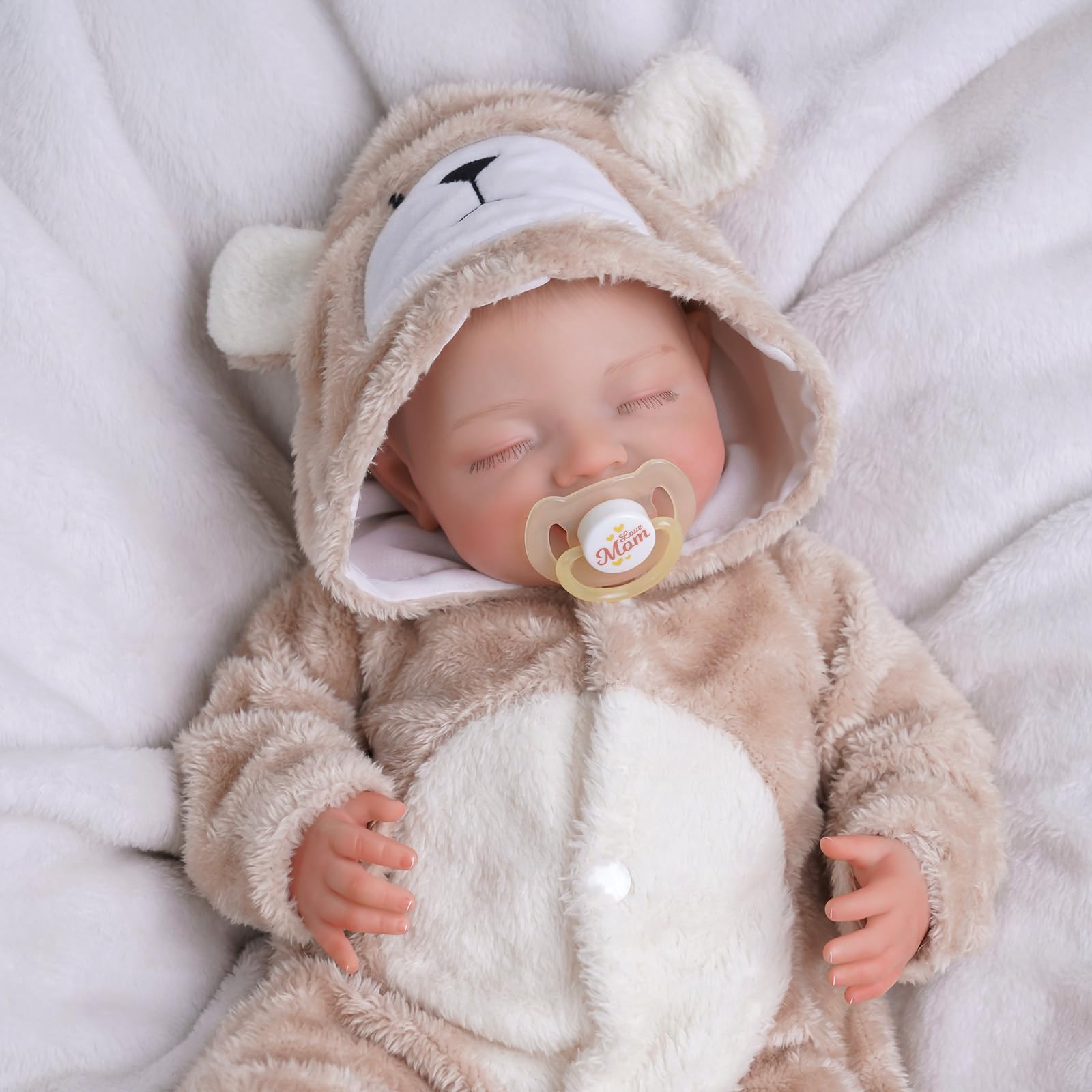 Foto 6 pulgar | Muñeca Reborn Babeside Claire De 50 Cm Con Kit De Alimentación Para Más De 3 Años - Venta Internacional.