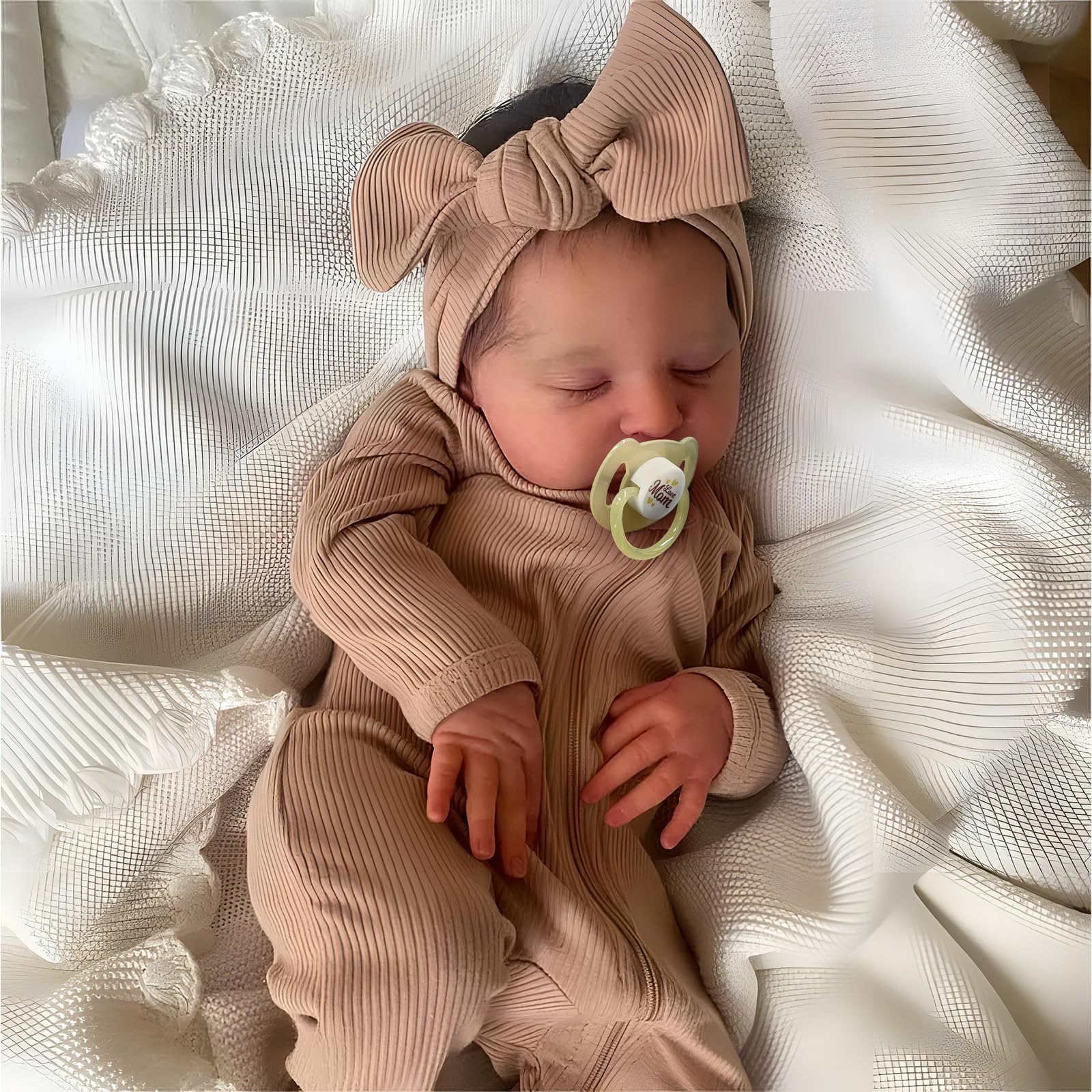 Muñeca Reborn Jizhi, 45 Cm, Vinilo Suave, Realista, Para Niña De 3 Años O Más - Venta Internacional.