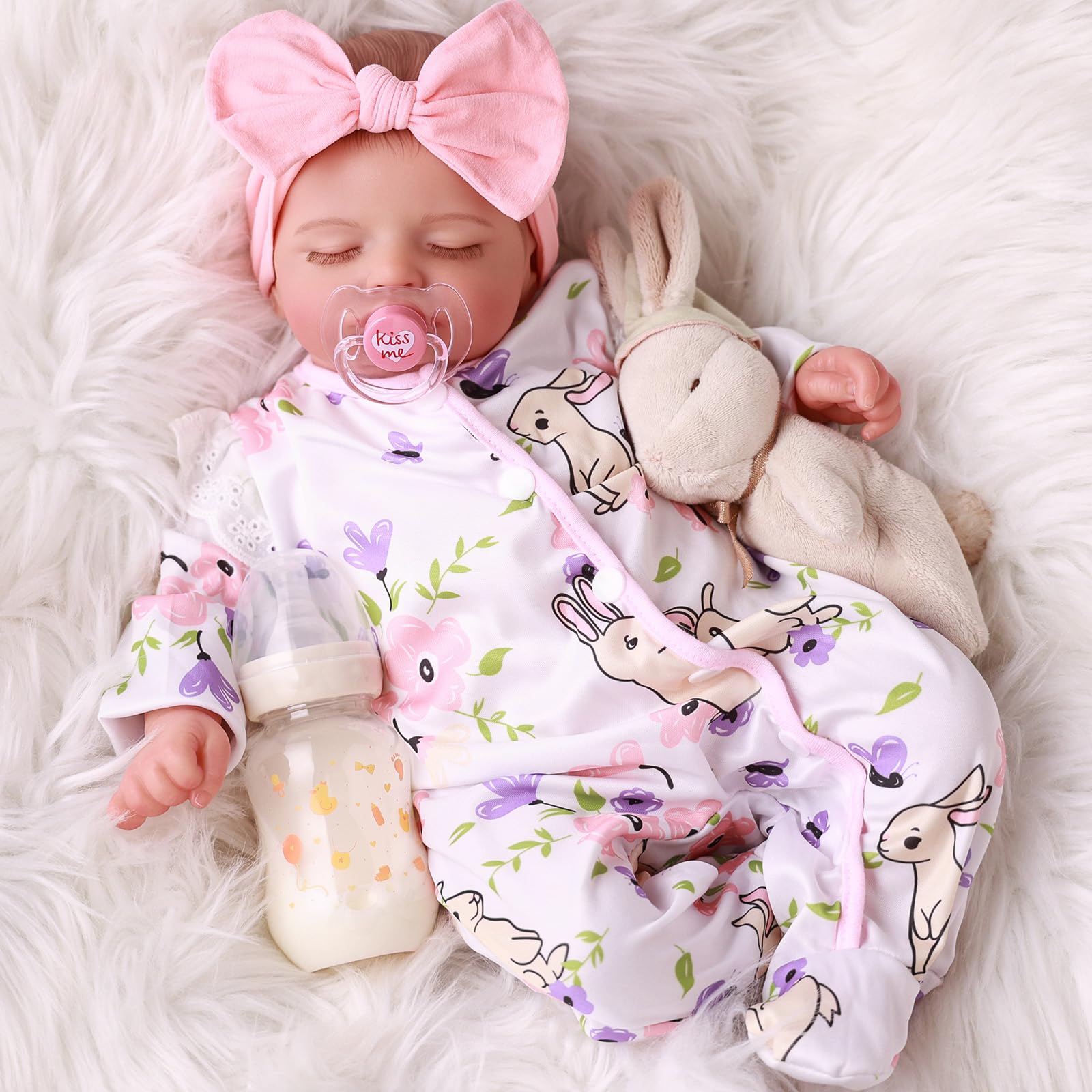 Foto 2 pulgar | Muñeca Reborn Babeside Rosalie De 50 Cm Con Accesorios Para Más De 3 Años - Venta Internacional.