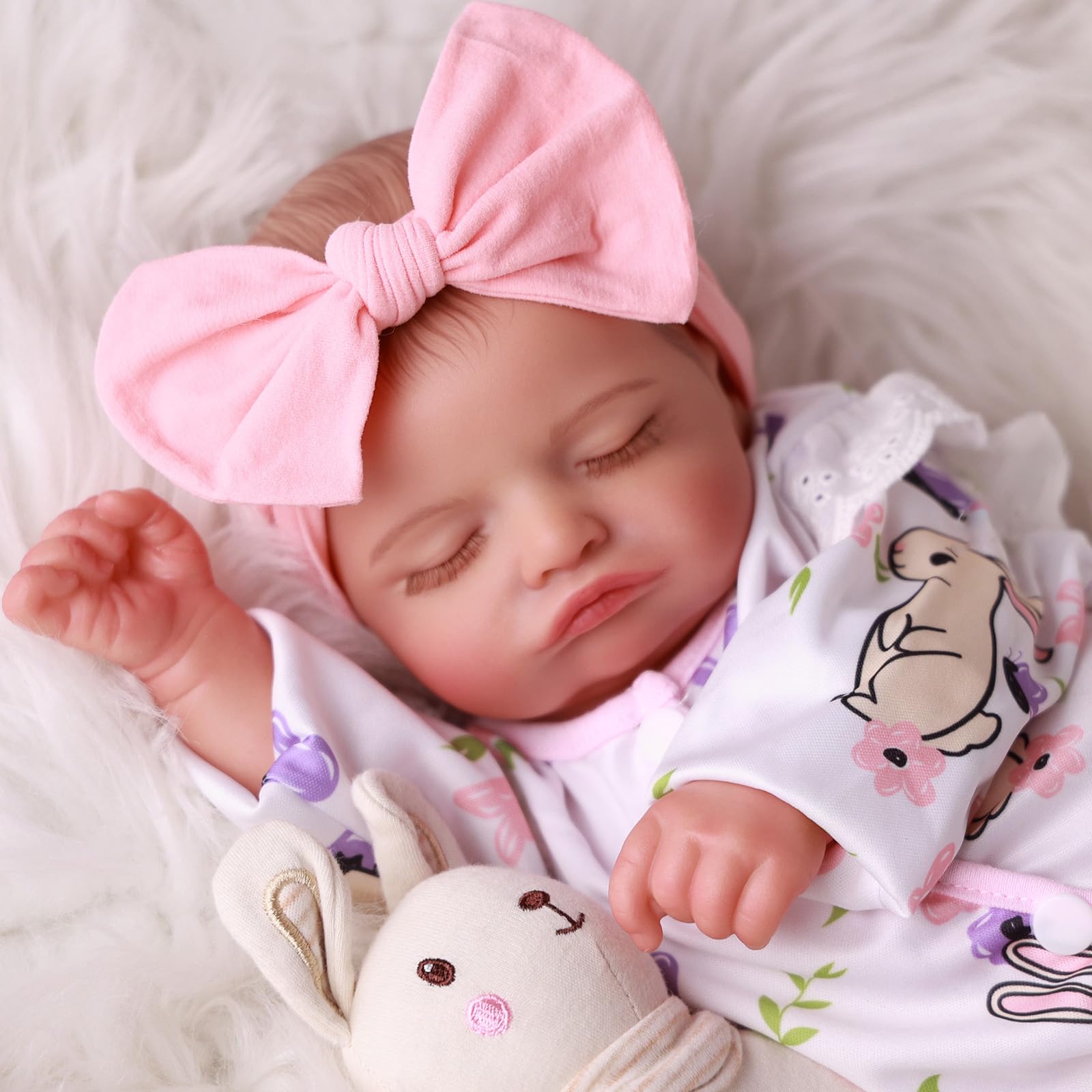 Foto 6 pulgar | Muñeca Reborn Babeside Rosalie De 50 Cm Con Accesorios Para Más De 3 Años - Venta Internacional.