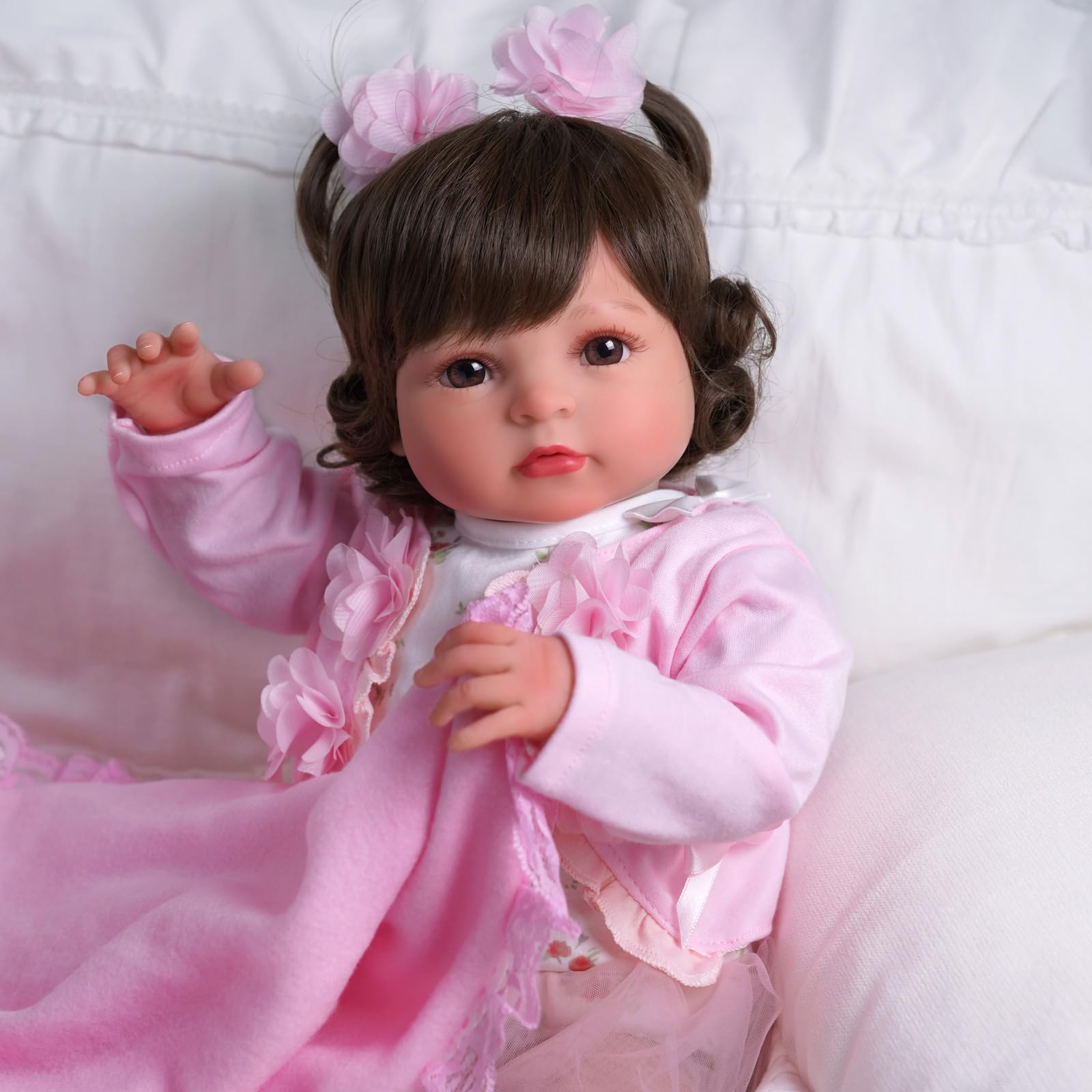 Foto 7 pulgar | Muñeca Reborn Babeside Relike Girl de 50 cm con Kit de Alimentación - Venta Internacional