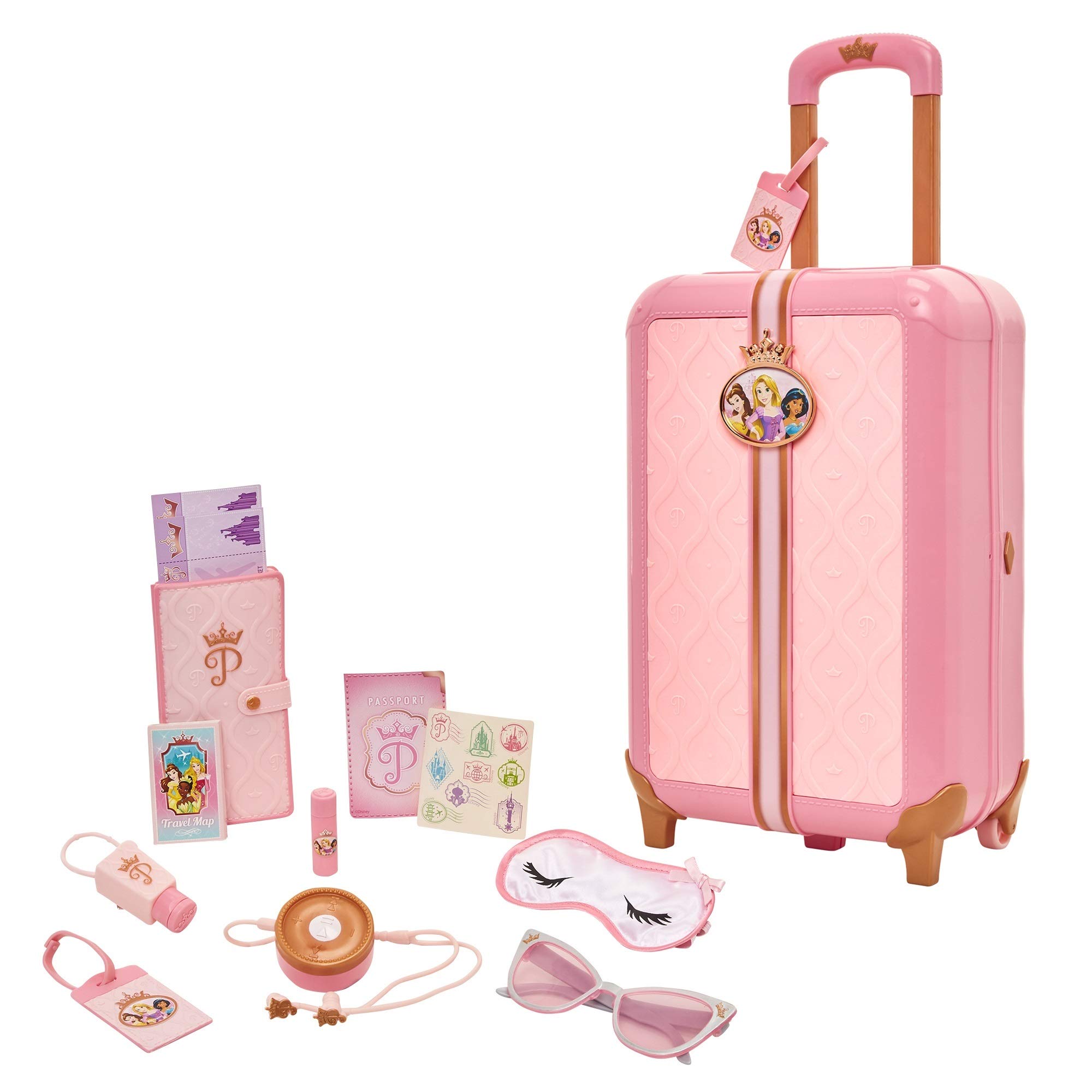 Foto 2 pulgar | Maleta de Viaje Play Set Disney Princess con 17 Accesorios - Venta Internacional