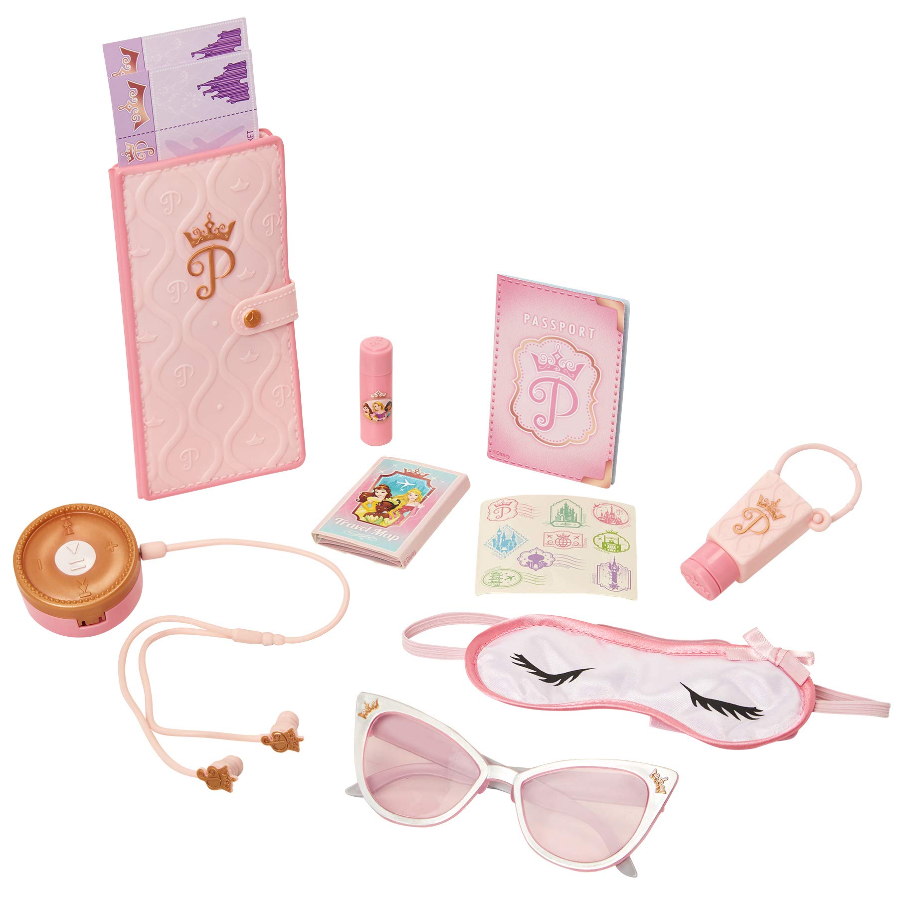 Foto 5 pulgar | Maleta de Viaje Play Set Disney Princess con 17 Accesorios - Venta Internacional