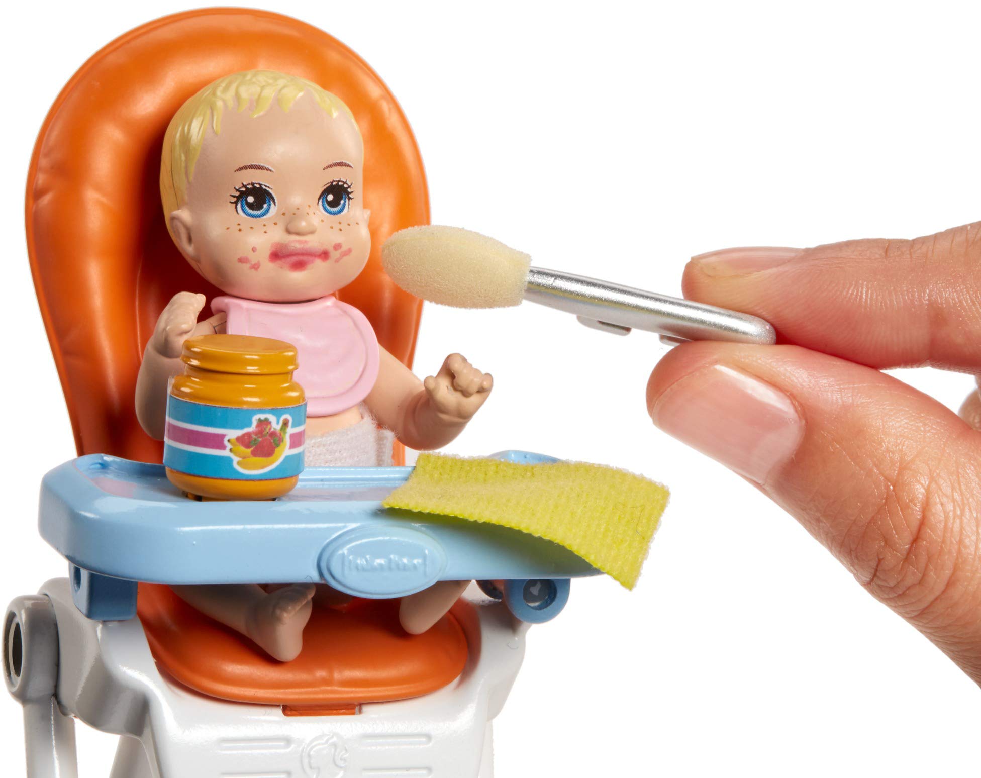 Foto 3 pulgar | Set Barbie Babysitting con Muñeca Skipper Friend y Muñeca - Venta Internacional