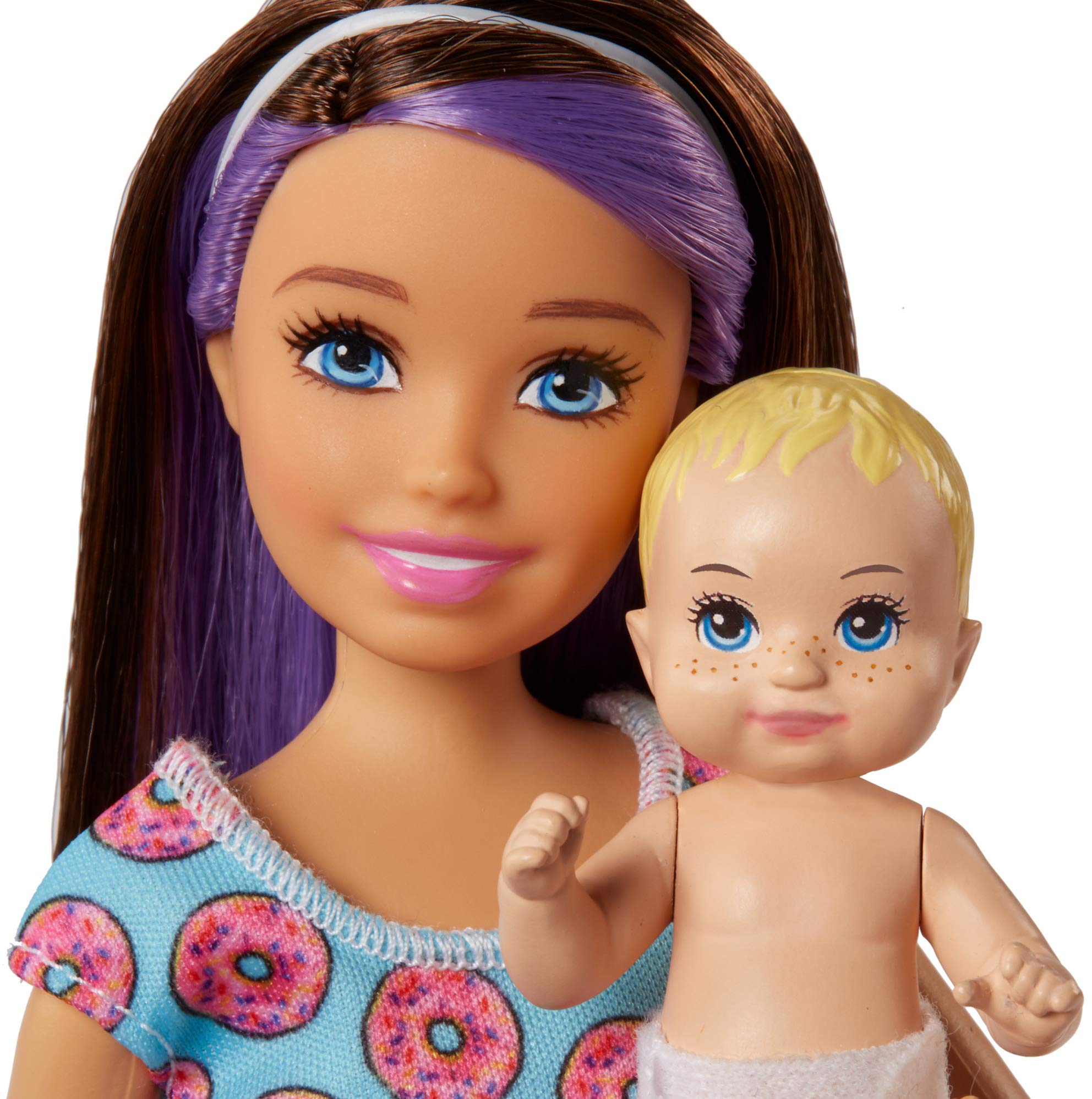 Foto 8 pulgar | Set Barbie Babysitting con Muñeca Skipper Friend y Muñeca - Venta Internacional