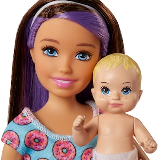 Foto 7 | Set Barbie Babysitting con Muñeca Skipper Friend y Muñeca - Venta Internacional