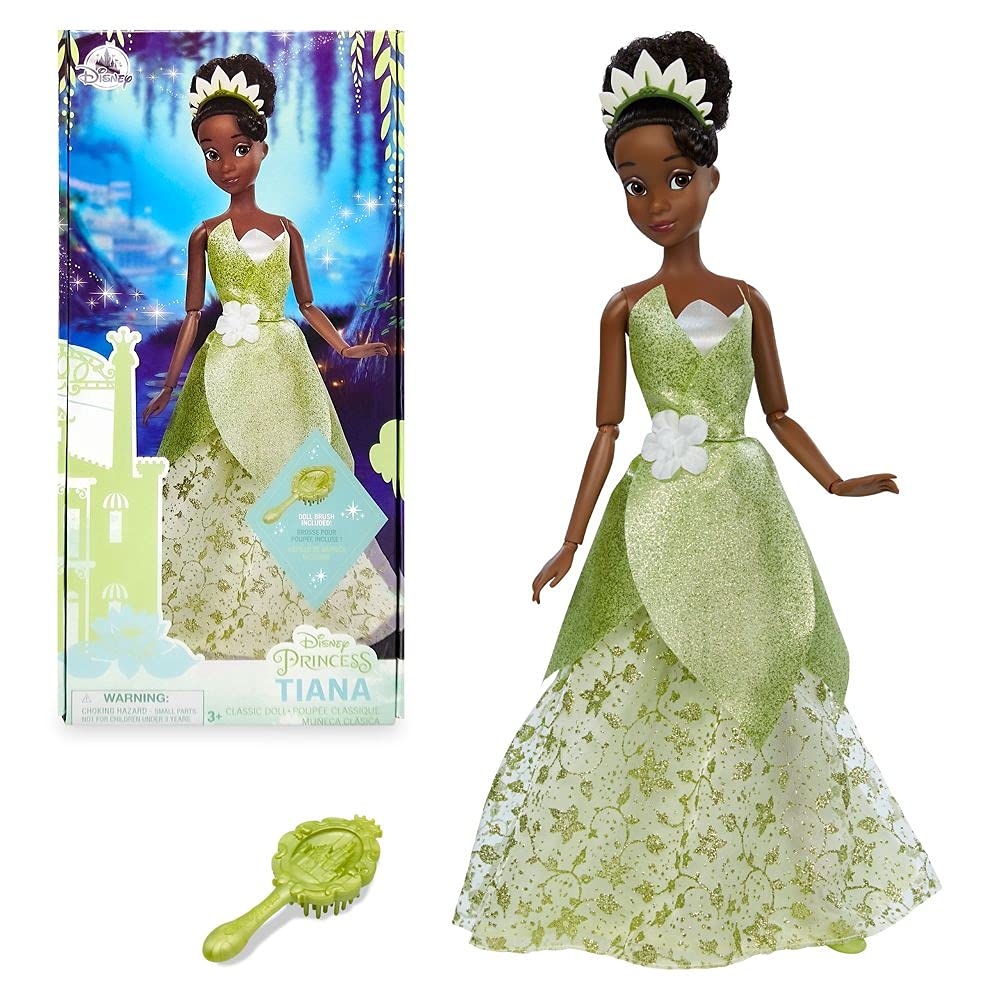Foto 1 | Muñeca Disney Store Princess Classic Tiana con Brocha - Venta Internacional
