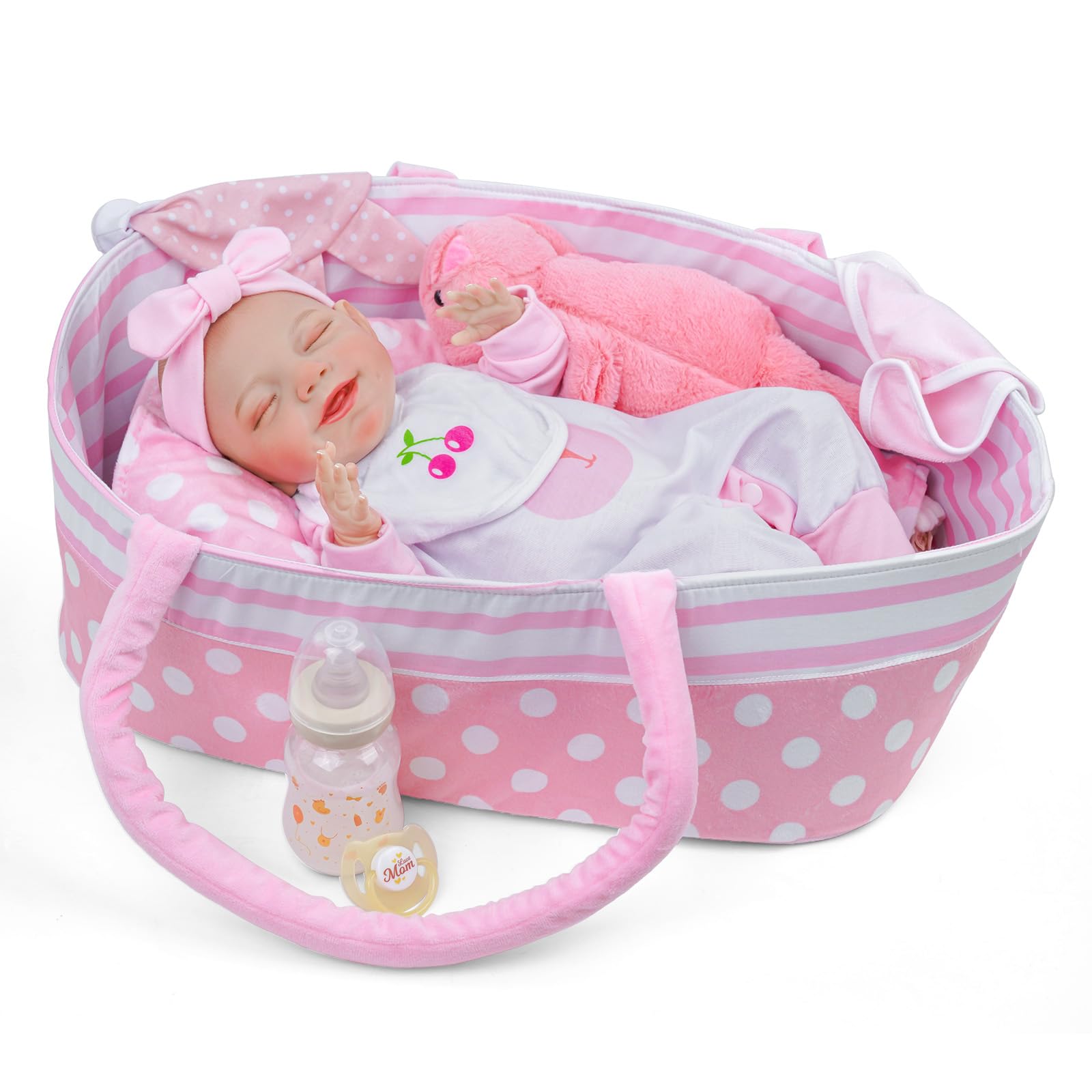 Foto 3 pulgar | Muñeca Reborn Babeside Realista 50 Cm Cuerpo Completo De Vinilo - Venta Internacional