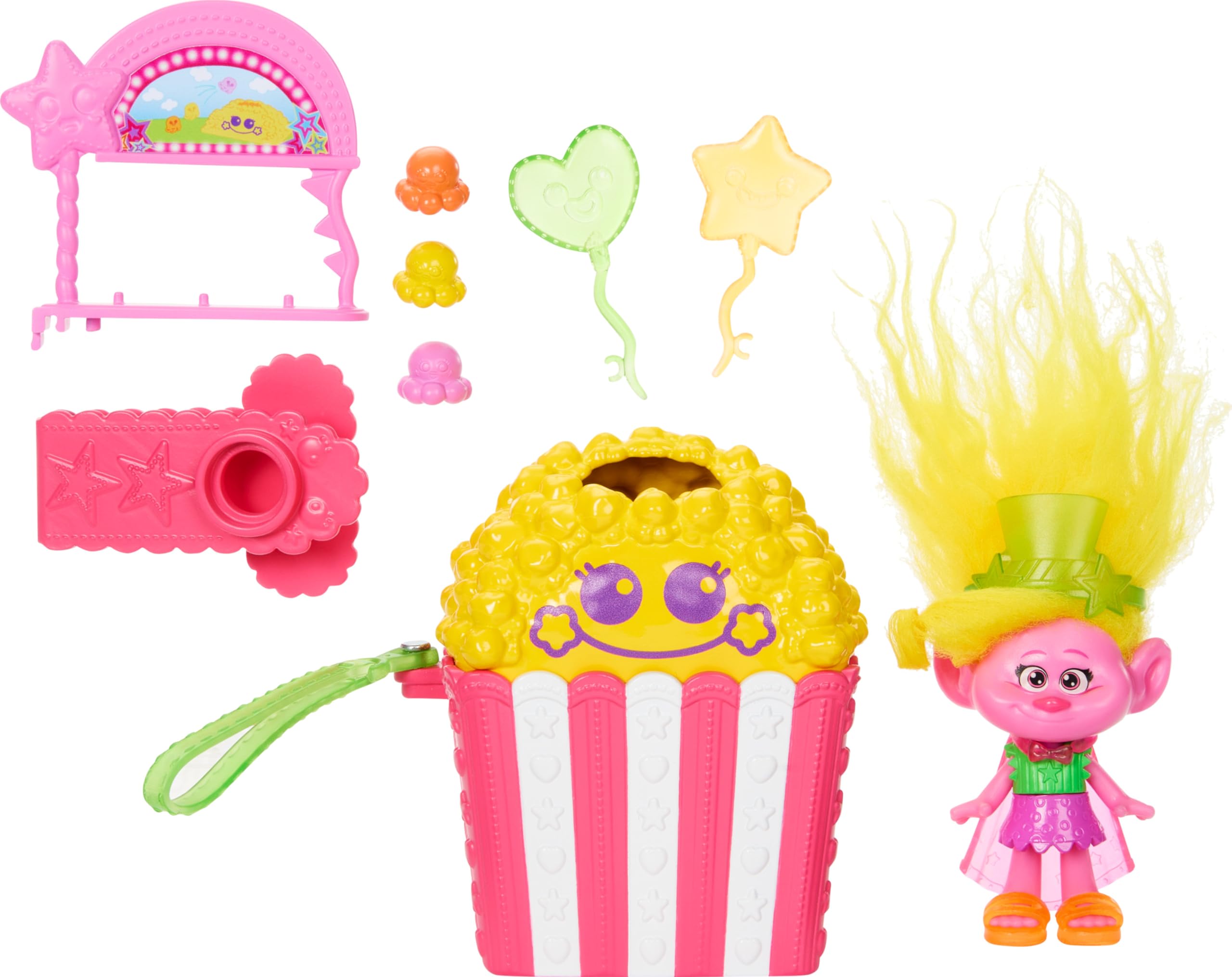 Playset Mattel Dreamworks Trolls Fun Fair Surprise Fairfest - Venta Internacional.