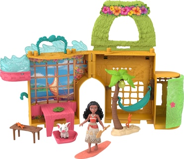 Foto 1 | Casa De Muñecas Mattel Disney Princess Moana Con Muñeca Moana Y Acc - Venta Internacional.