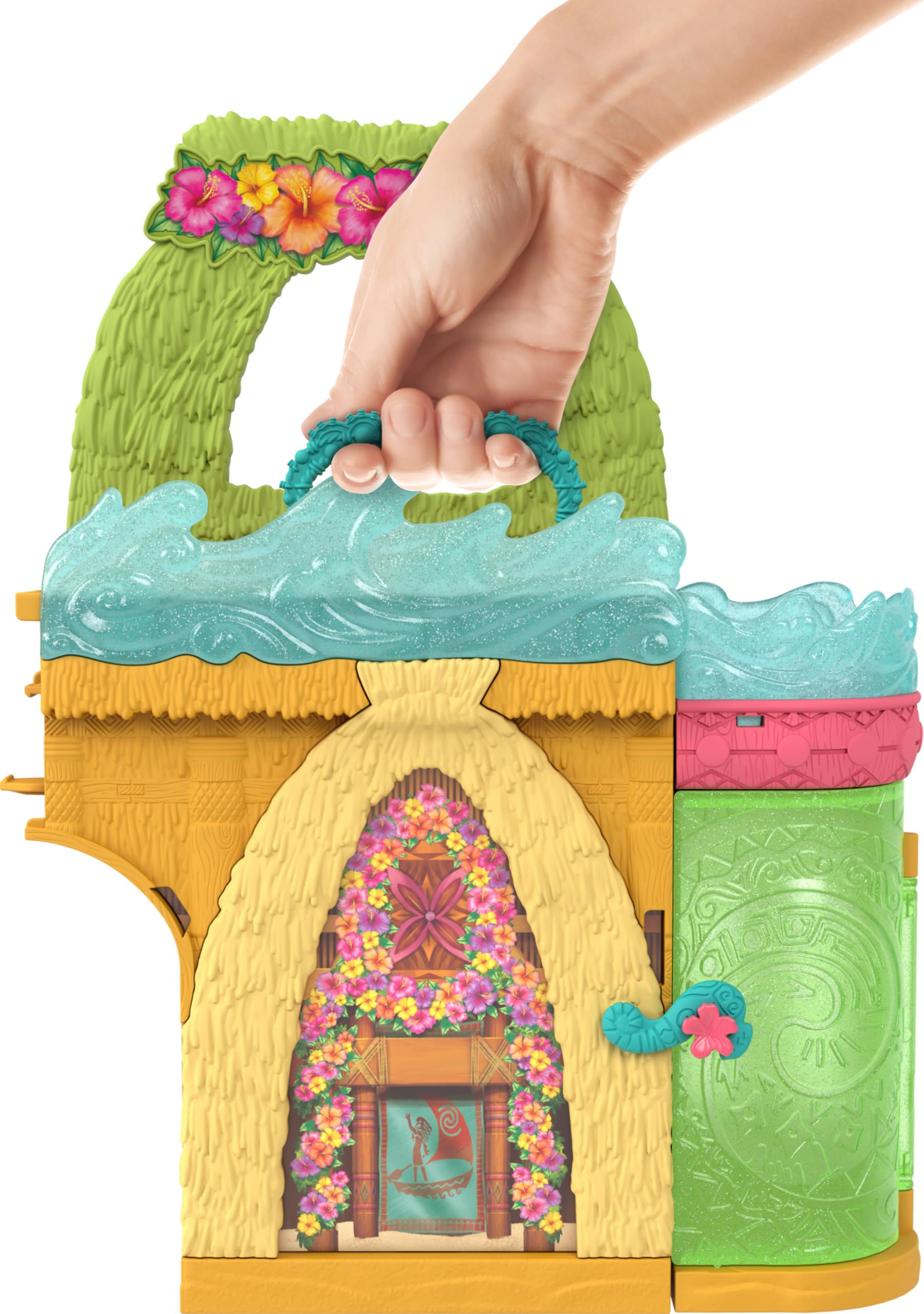 Foto 4 pulgar | Casa De Muñecas Mattel Disney Princess Moana Con Muñeca Moana Y Acc - Venta Internacional.