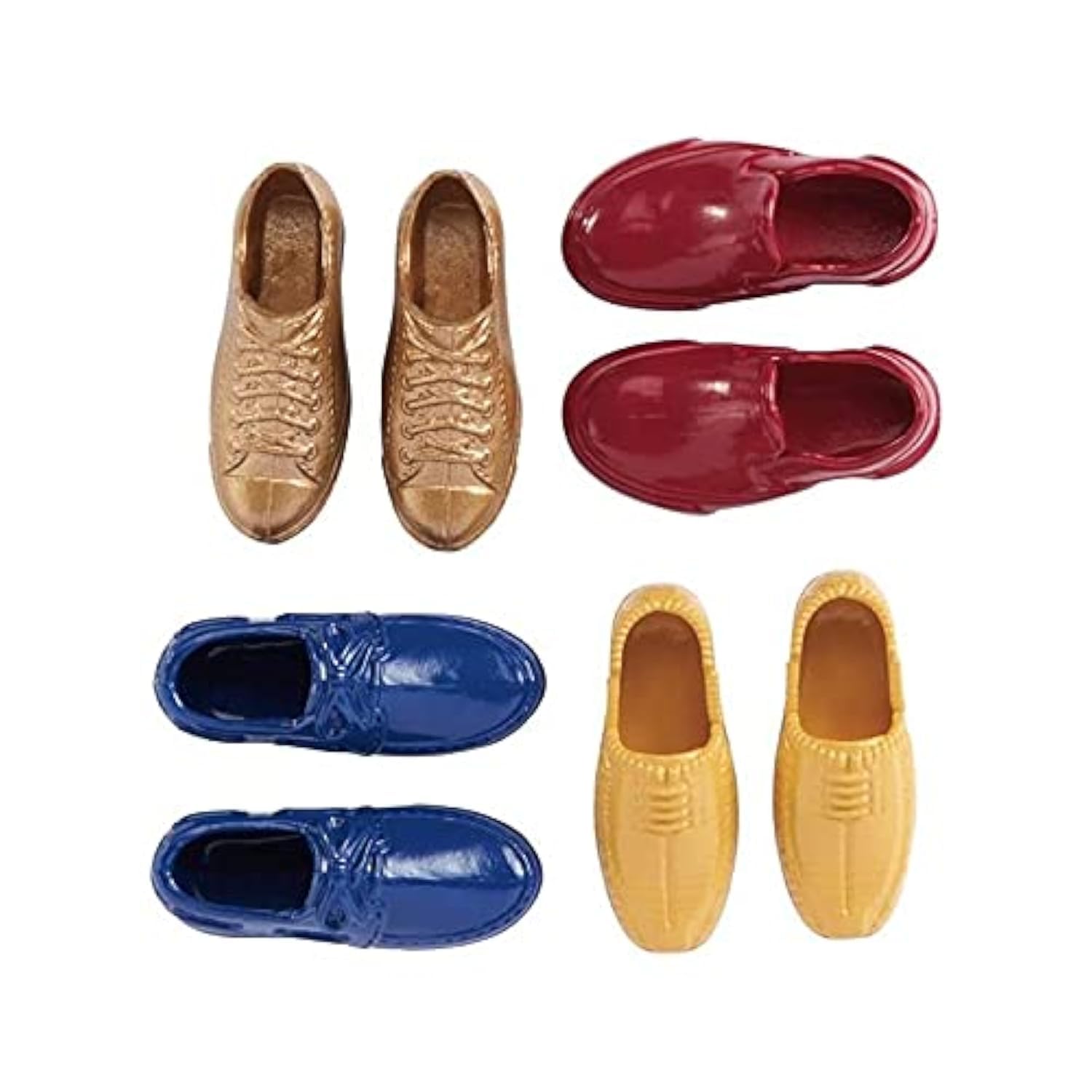 Set De Zapatos Barbie Ken Gwf12 Surtido, 4 Unidades - Venta Internacional.