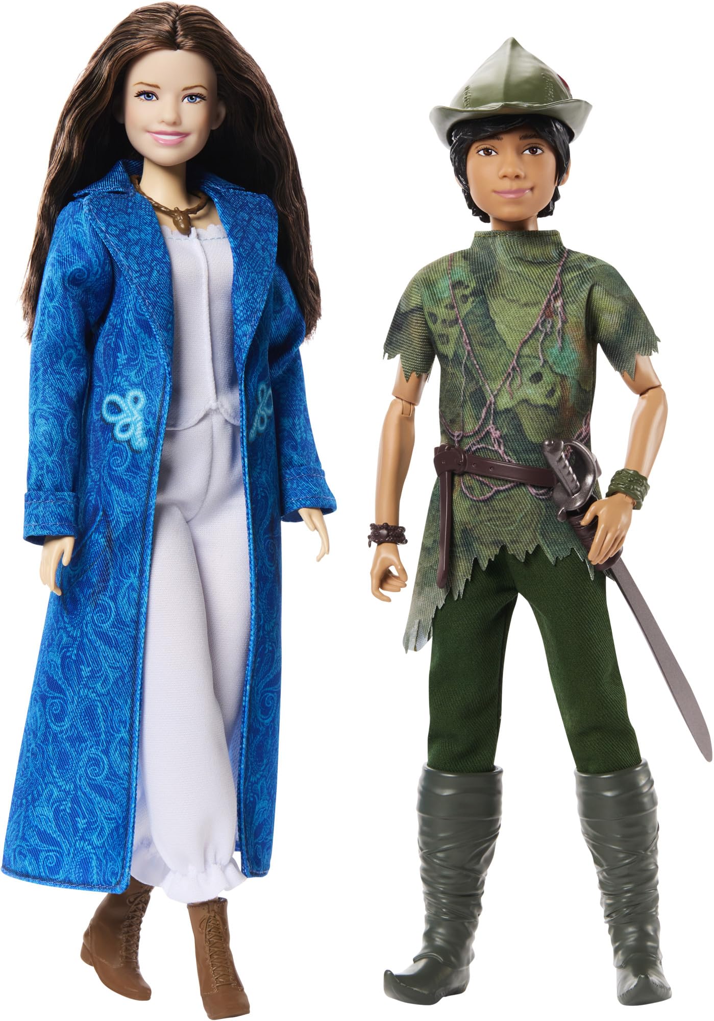Foto 3 pulgar | Set Coleccionable Mattel Disney Peter Pan Y Wendy Con Muñecas De Moda - Venta Internacional.