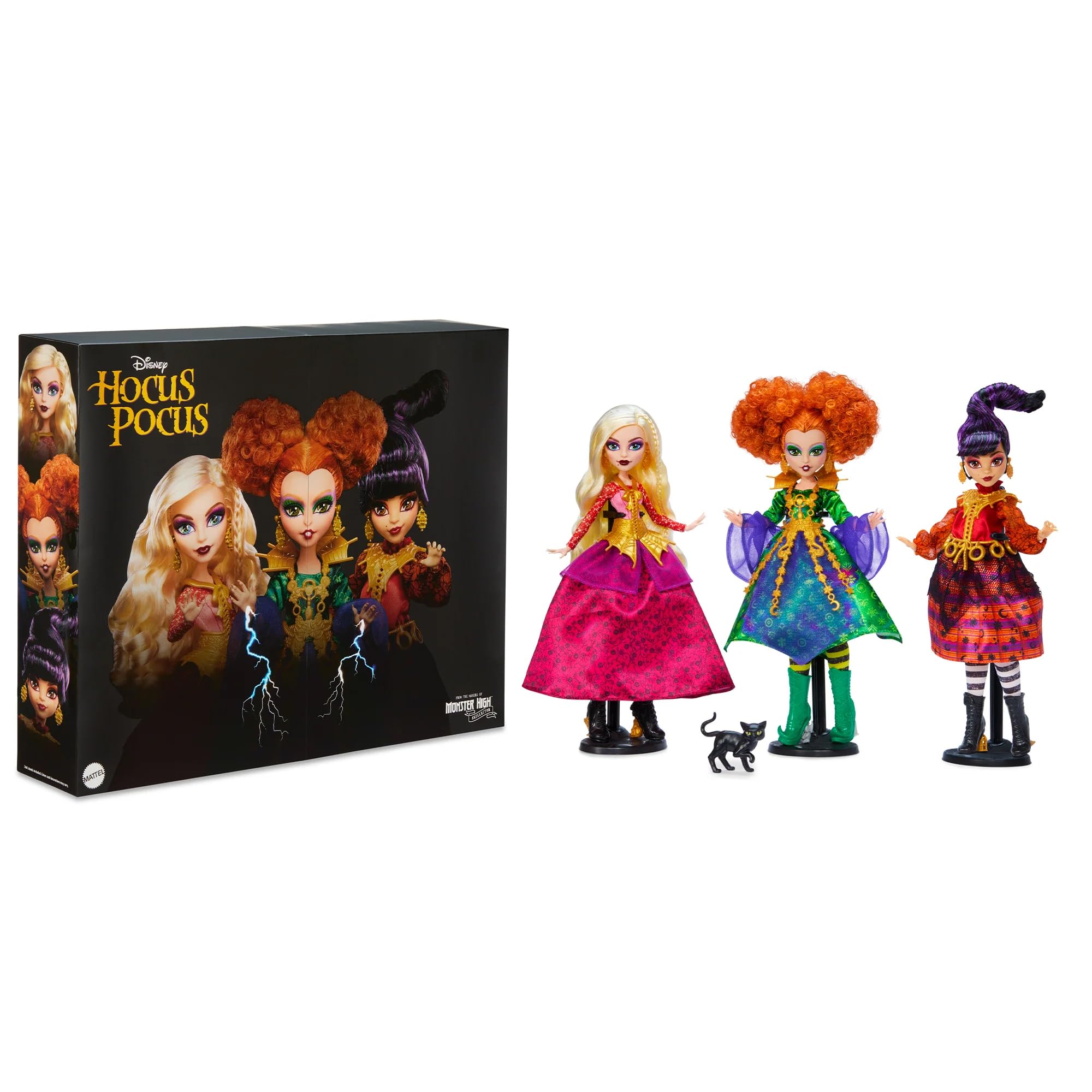 Foto 3 pulgar | Set Coleccionable De Muñecas Monster High Skullector Hocus Pocus - Venta Internacional.