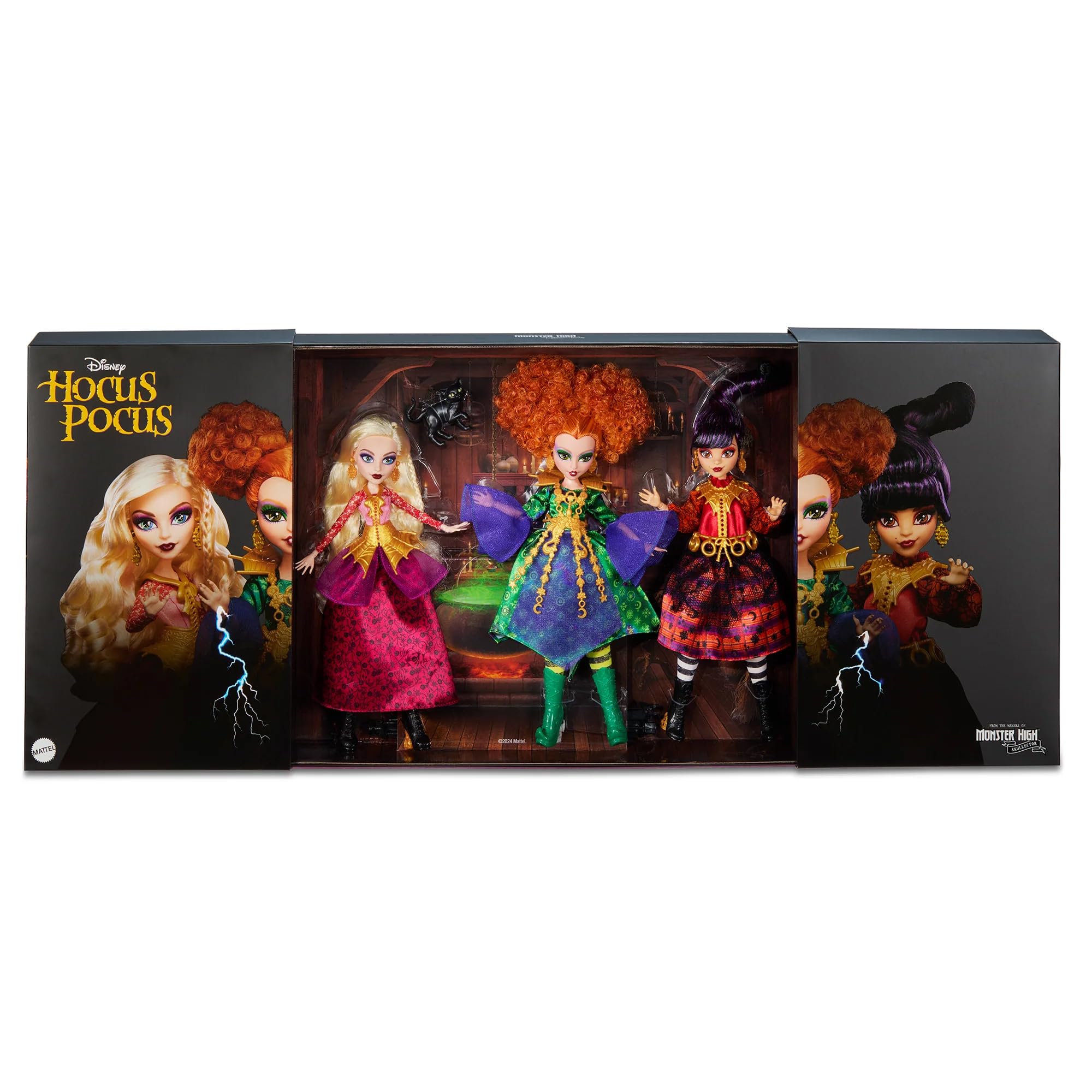 Foto 7 pulgar | Set Coleccionable De Muñecas Monster High Skullector Hocus Pocus - Venta Internacional.