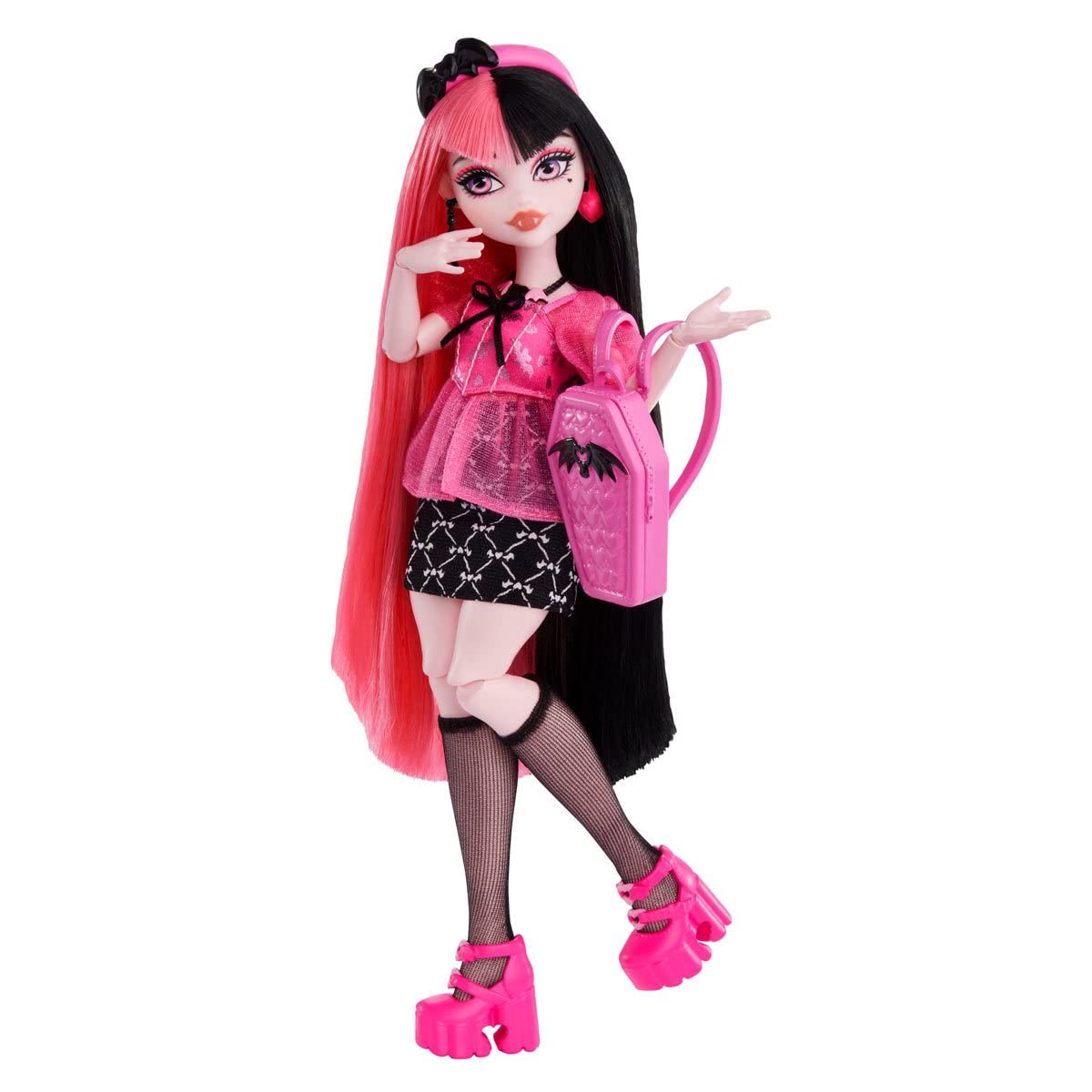 Foto 6 pulgar | Muñeca Articulada Monster High Draculaura 25 Cm 2022 Mthky71 - Venta Internacional.