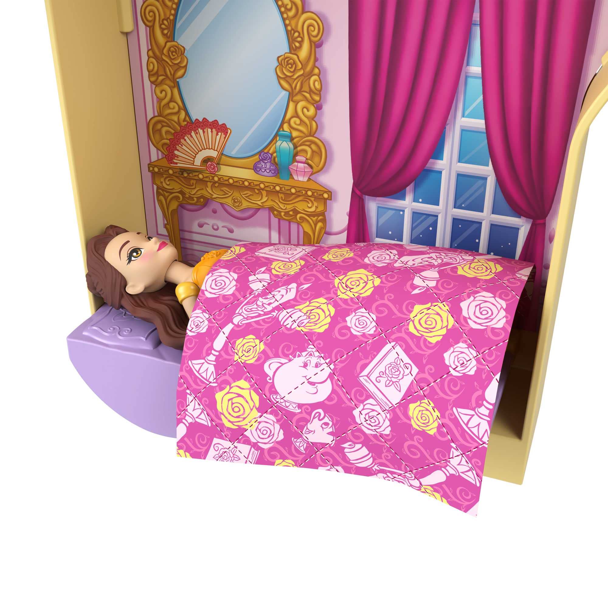 Foto 5 pulgar | Casa De Muñecas Mattel Disney Princess Storytime Stackers Belle's Castle - Venta Internacional.