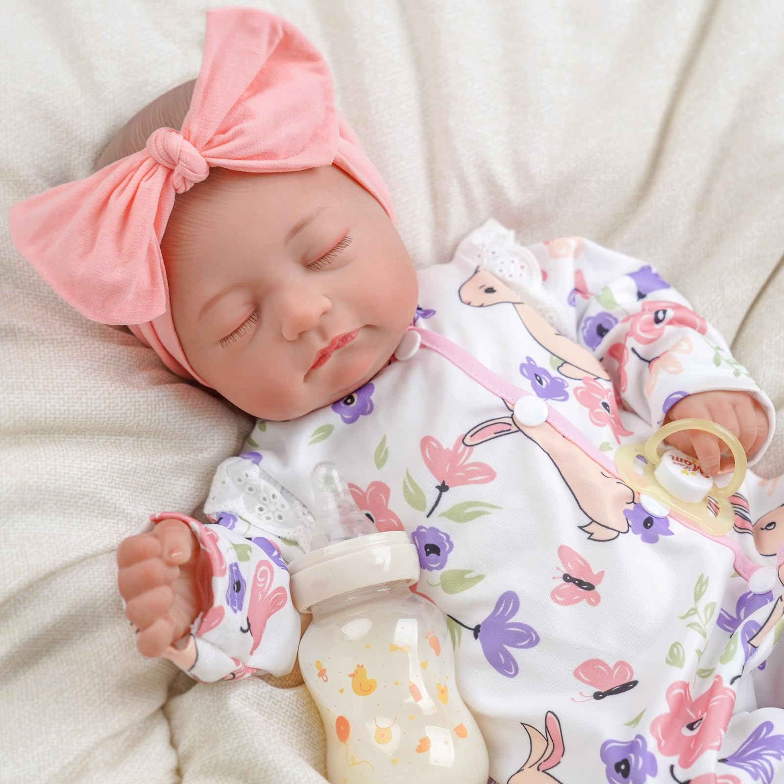 Foto 8 pulgar | Muñeca Reborn Babeside Connie De 50 Cm Con Accesorios Completos - Venta Internacional