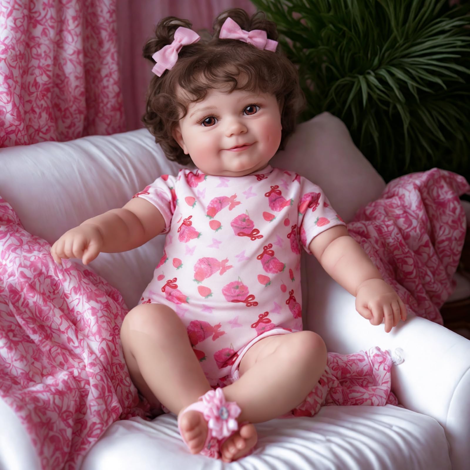 Foto 3 pulgar | Muñeca Jizhi Realista Para Recién Nacido, 50 Cm, Con Caja De Regalo - Venta Internacional.