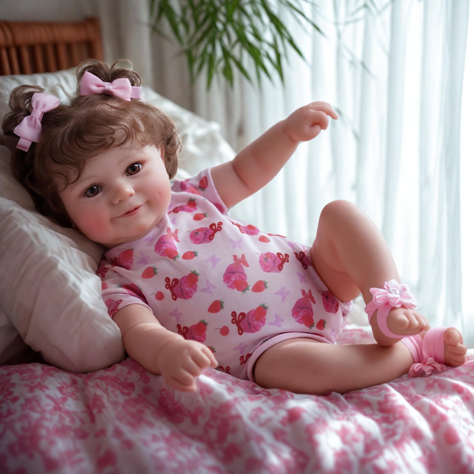 Foto 6 pulgar | Muñeca Jizhi Realista Para Recién Nacido, 50 Cm, Con Caja De Regalo - Venta Internacional.