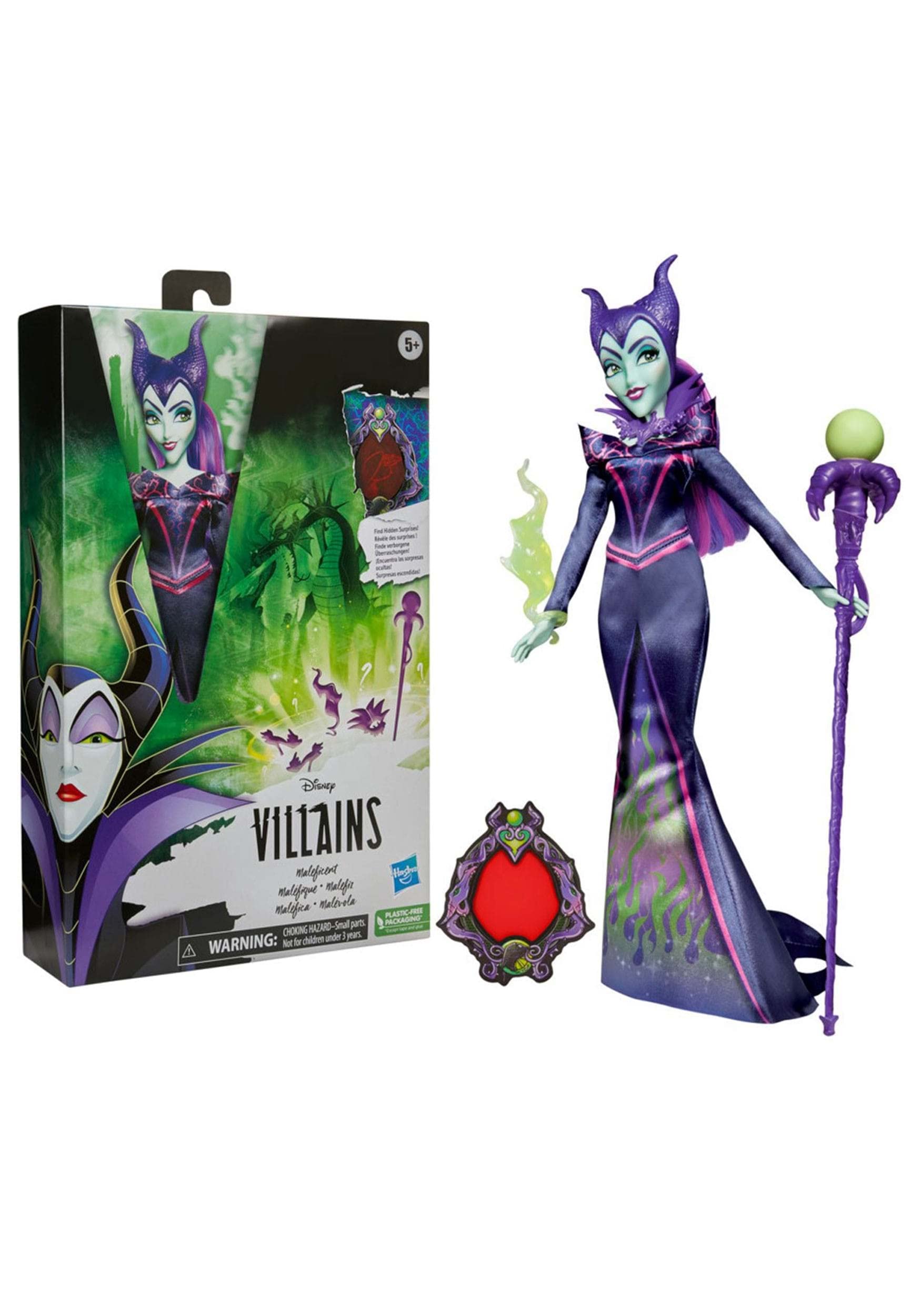 Muñeca Disney Villains Maléfica con Accesorios 11 Pulgadas - Venta Internacional