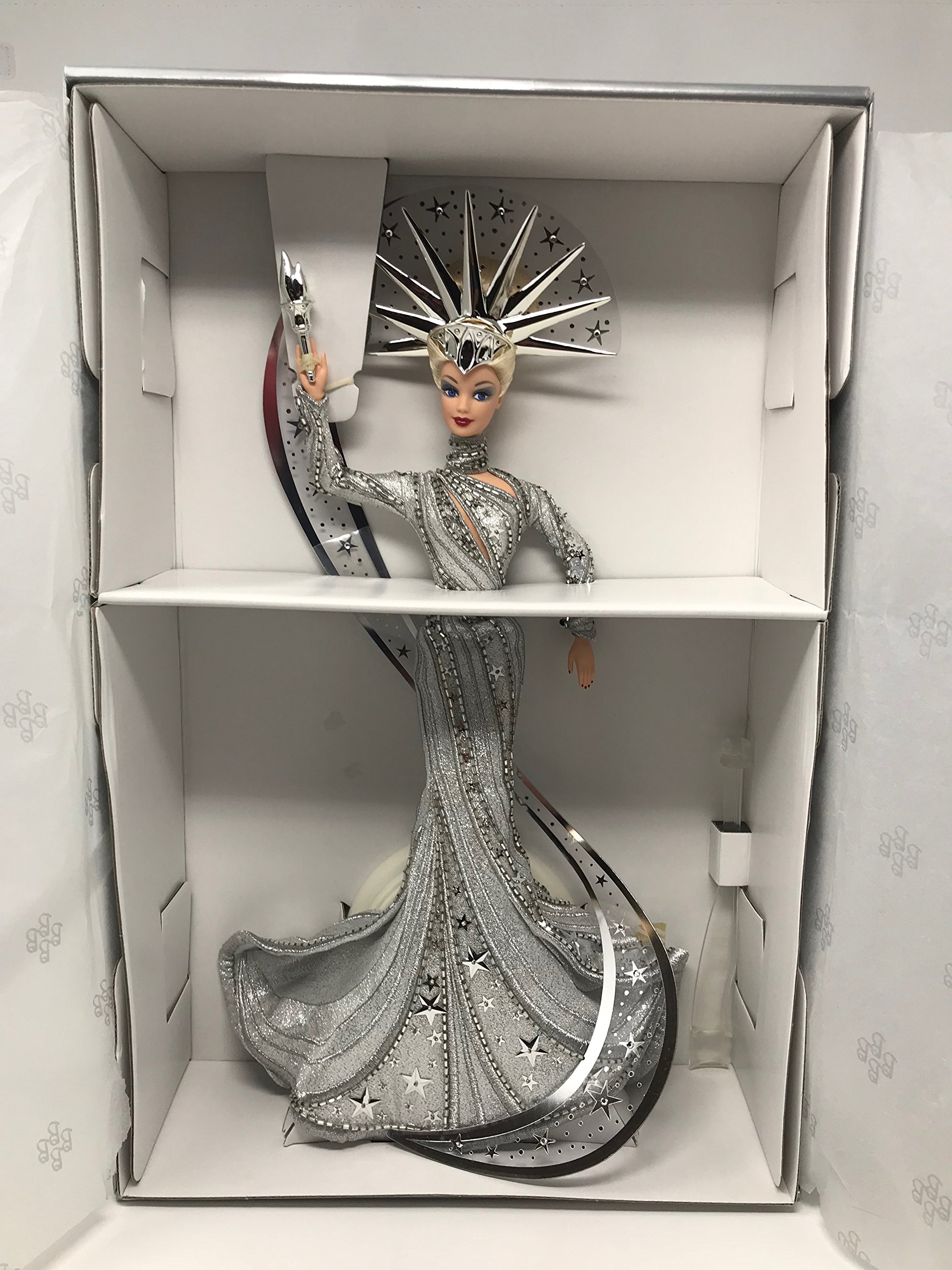 Foto 3 pulgar | Muñeca Barbie Mattel Bob Mackie Lady Liberty 26934 - Venta Internacional.