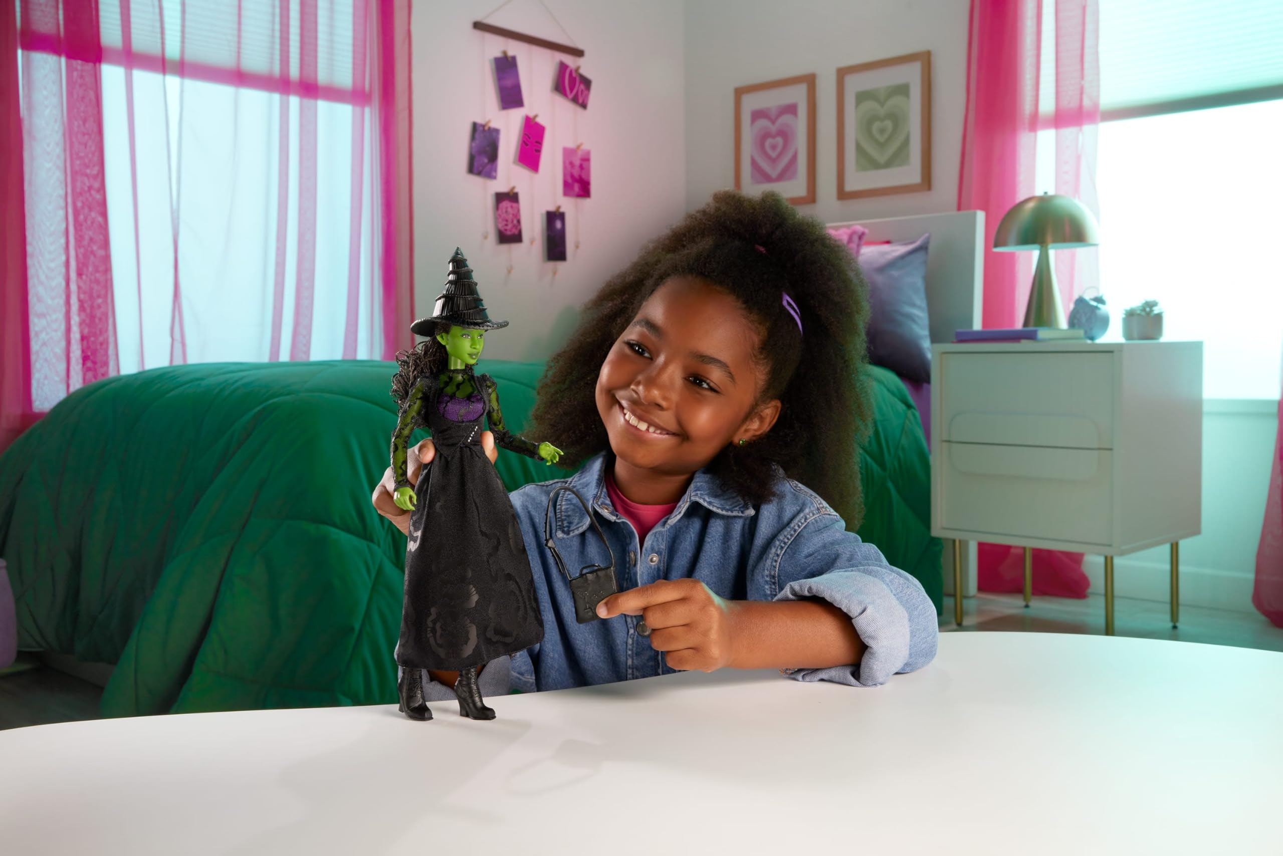 Foto 3 pulgar | Muñeca De Moda Mattel Universal Wicked Elphaba Con Accesorios - Venta Internacional.