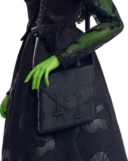 Foto 4 | Muñeca De Moda Mattel Universal Wicked Elphaba Con Accesorios - Venta Internacional.