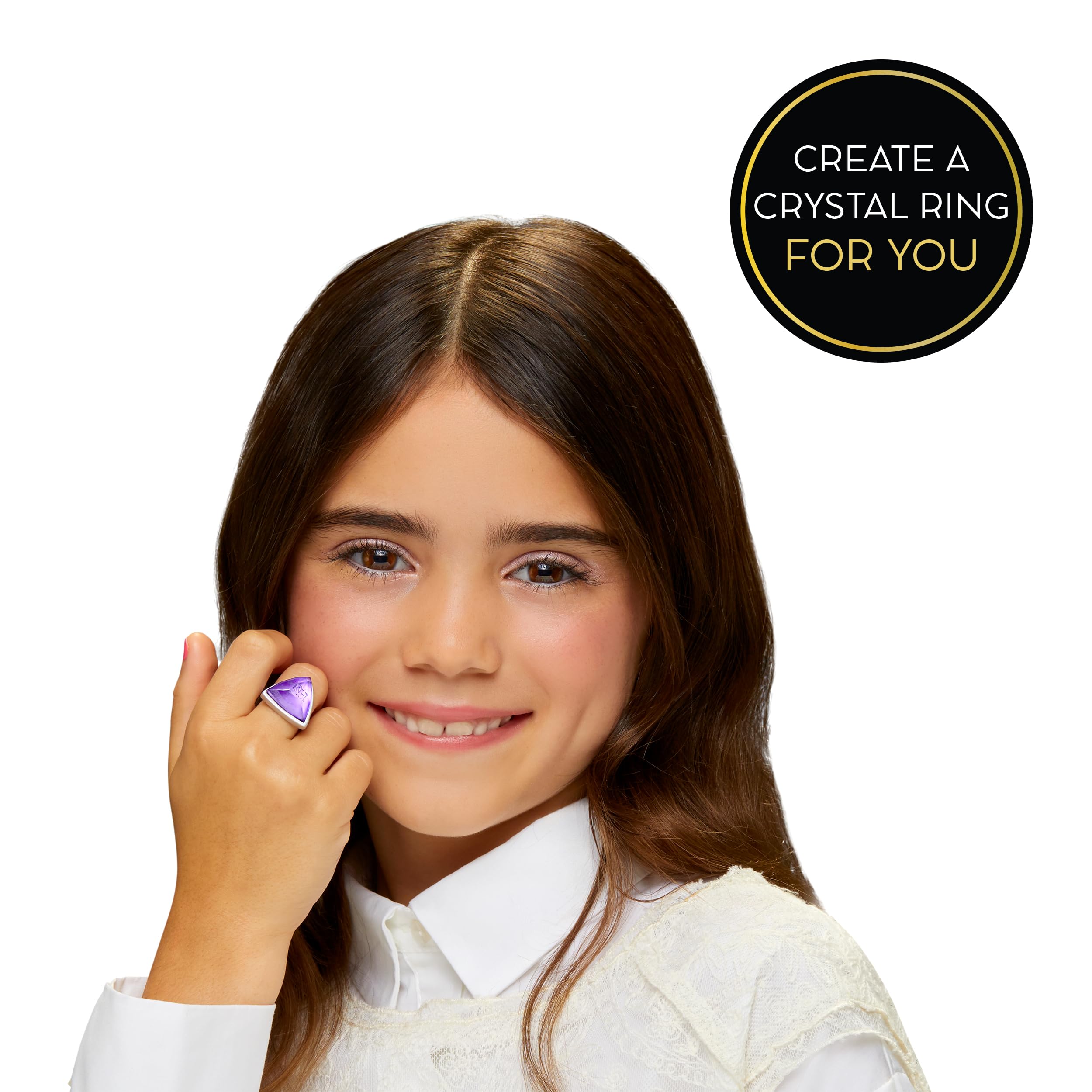 Foto 6 pulgar | Muñeca De Moda Rainbow High Creative Crystals Violet Purple - Venta Internacional.