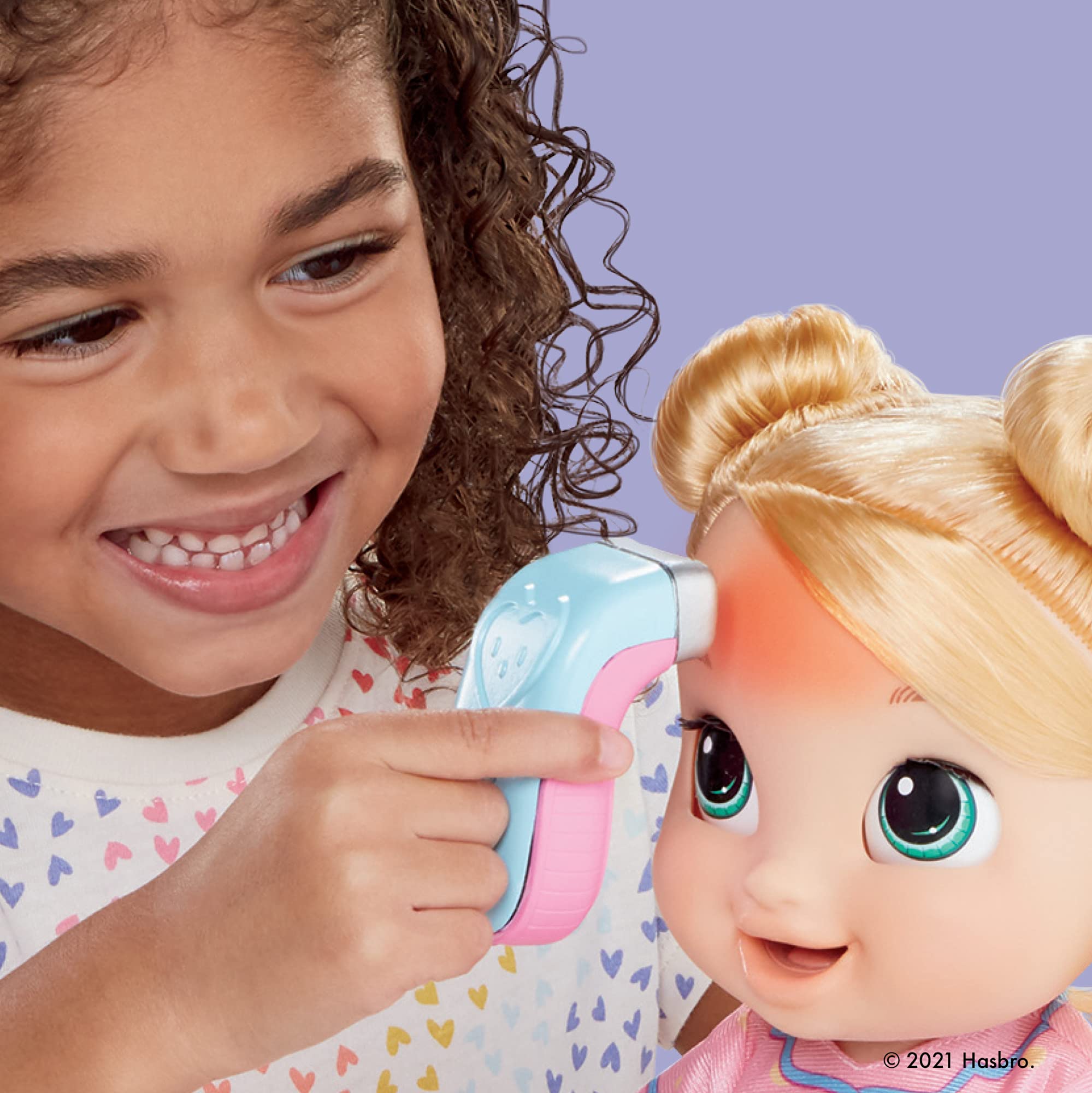 Foto 5 pulgar | Muñeca Interactiva Baby Alive Lulu Achoo De 30 Cm Con Set De Juego Doctor - Venta Internacional.