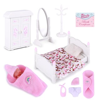 Foto 7 | Minimuñeca De Silicona Babeside Realista Para Niña Recién Nacida De 8 Cm - Venta Internacional.
