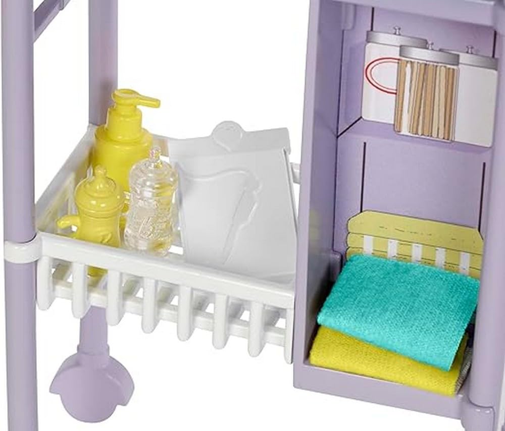 Foto 5 pulgar | Set Barbie Careers Baby Doctor Con Muñeca A La Moda Y 2 Bebés - Venta Internacional.