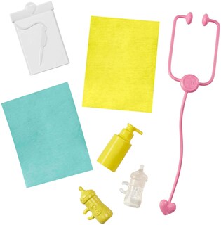 Foto 5 | Set Barbie Careers Baby Doctor Con Muñeca A La Moda Y 2 Bebés - Venta Internacional.