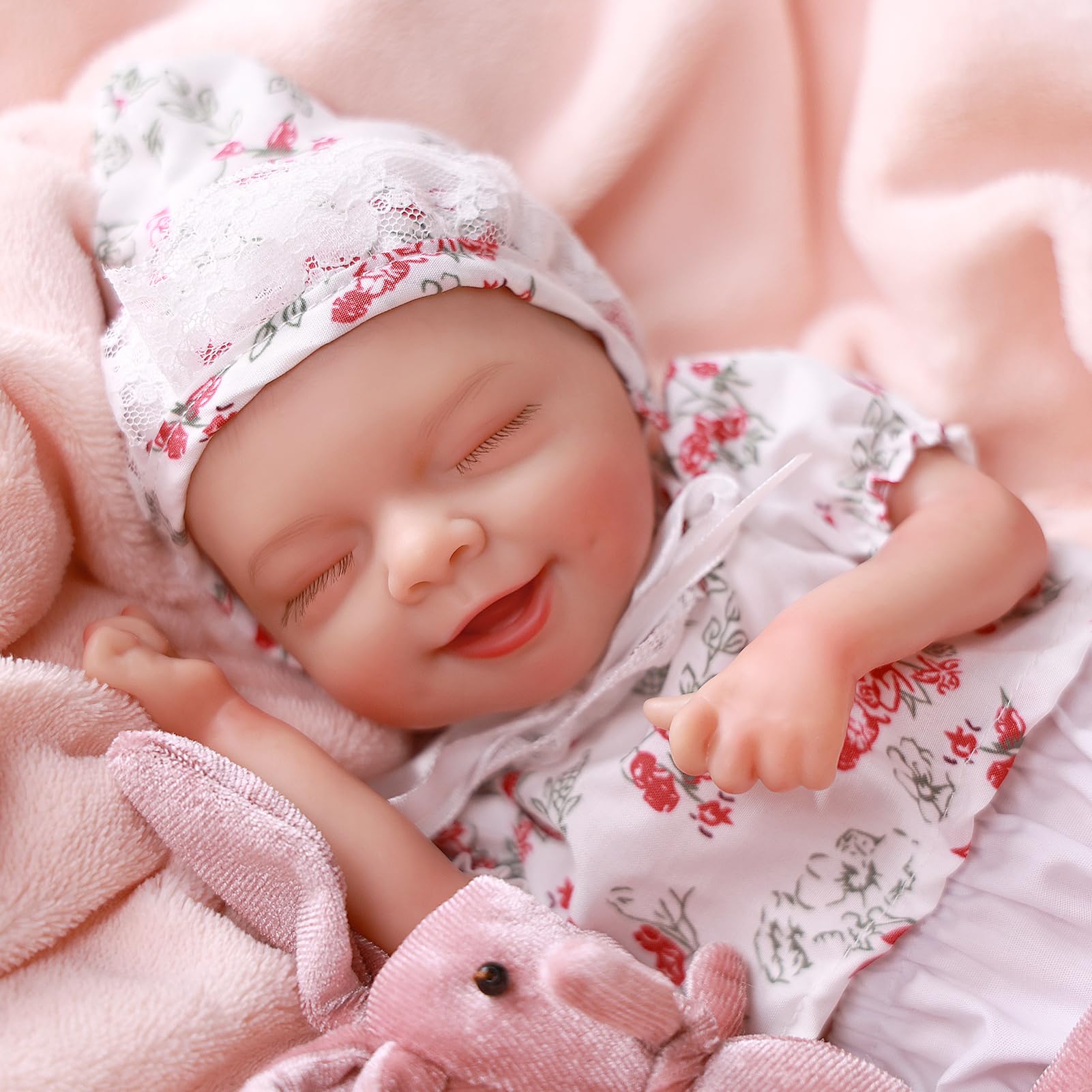 Foto 8 pulgar | Muñeca Reborn Babeside Realista De 30 Cm Con Cuerpo Suave Para Niña De 3 Años O Más - Venta Internacional.