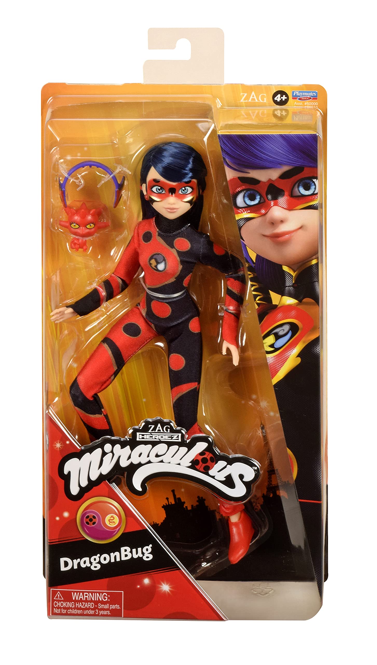 Foto 5 pulgar | Muñeca Moderna Bandai Miraculous Ladybug Dragon Bug De 26 Cm Con Acc - Venta Internacional.