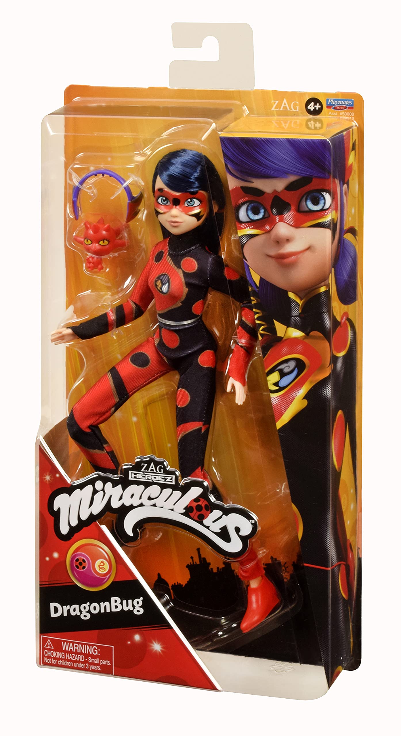 Foto 6 pulgar | Muñeca Moderna Bandai Miraculous Ladybug Dragon Bug De 26 Cm Con Acc - Venta Internacional.