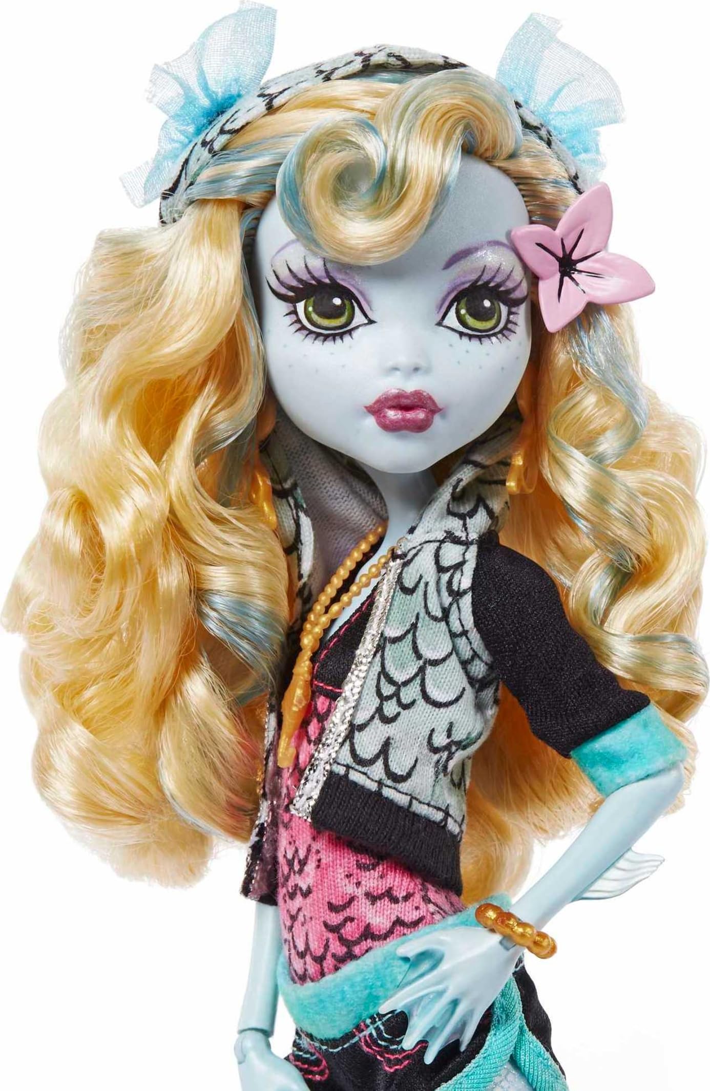 Foto 4 pulgar | Muñeca De Reproducción Monster High Lagoona Blue Con Accesorios - Venta Internacional.